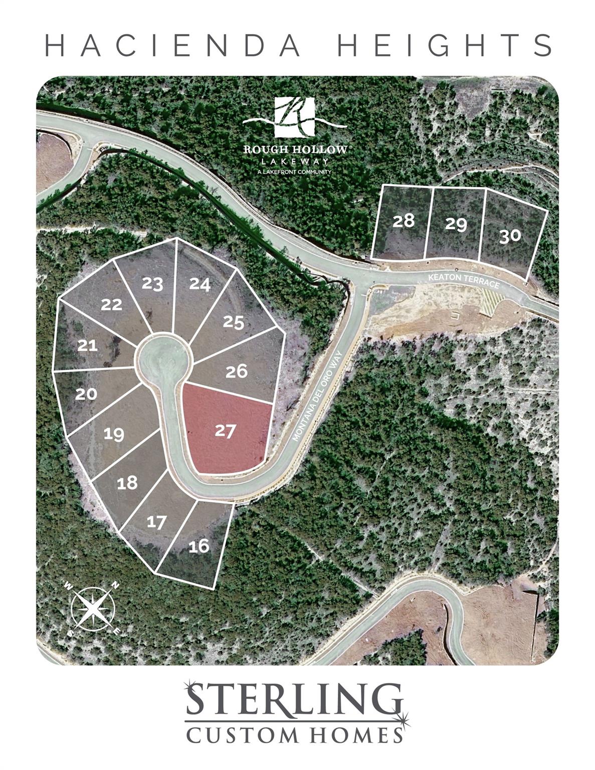 Plot Map. Illustrating the configuration and numb