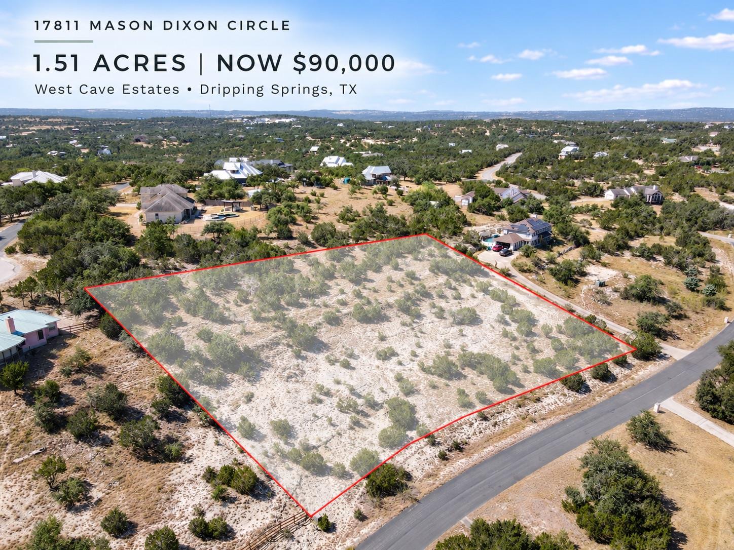 Mature trees dot this spacious building lot nestl