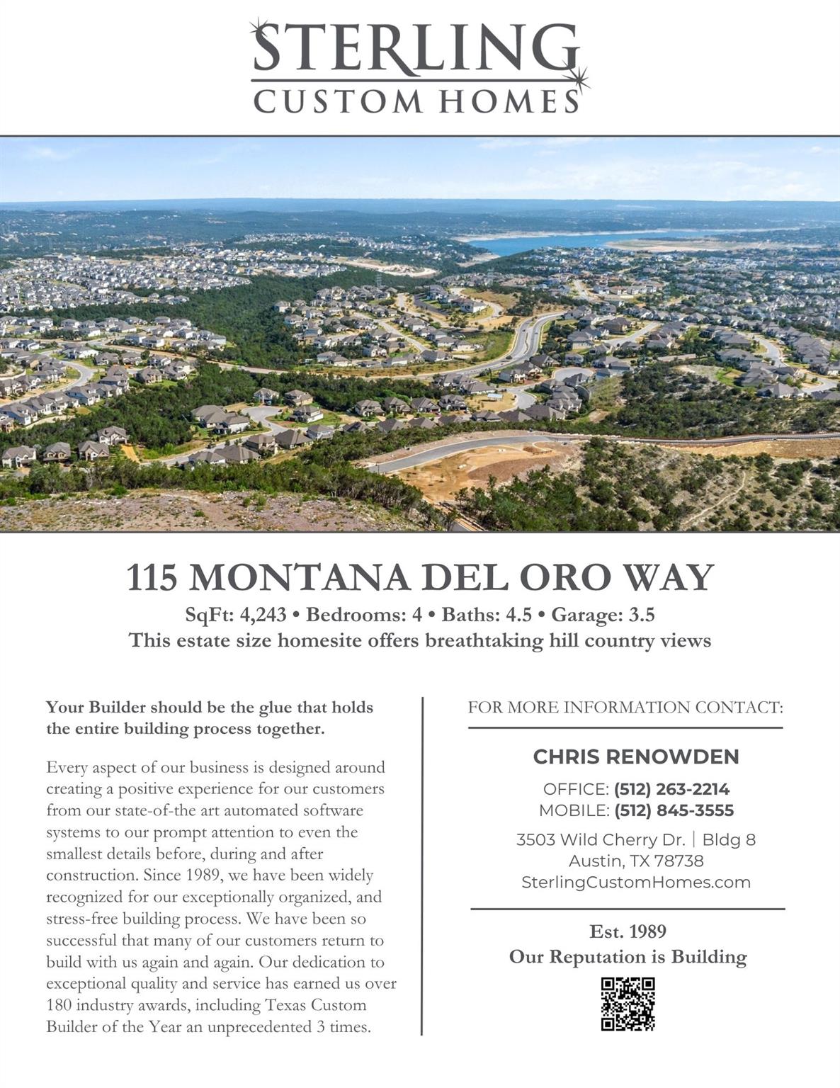 Real Estate Listing. Providing property specifica
