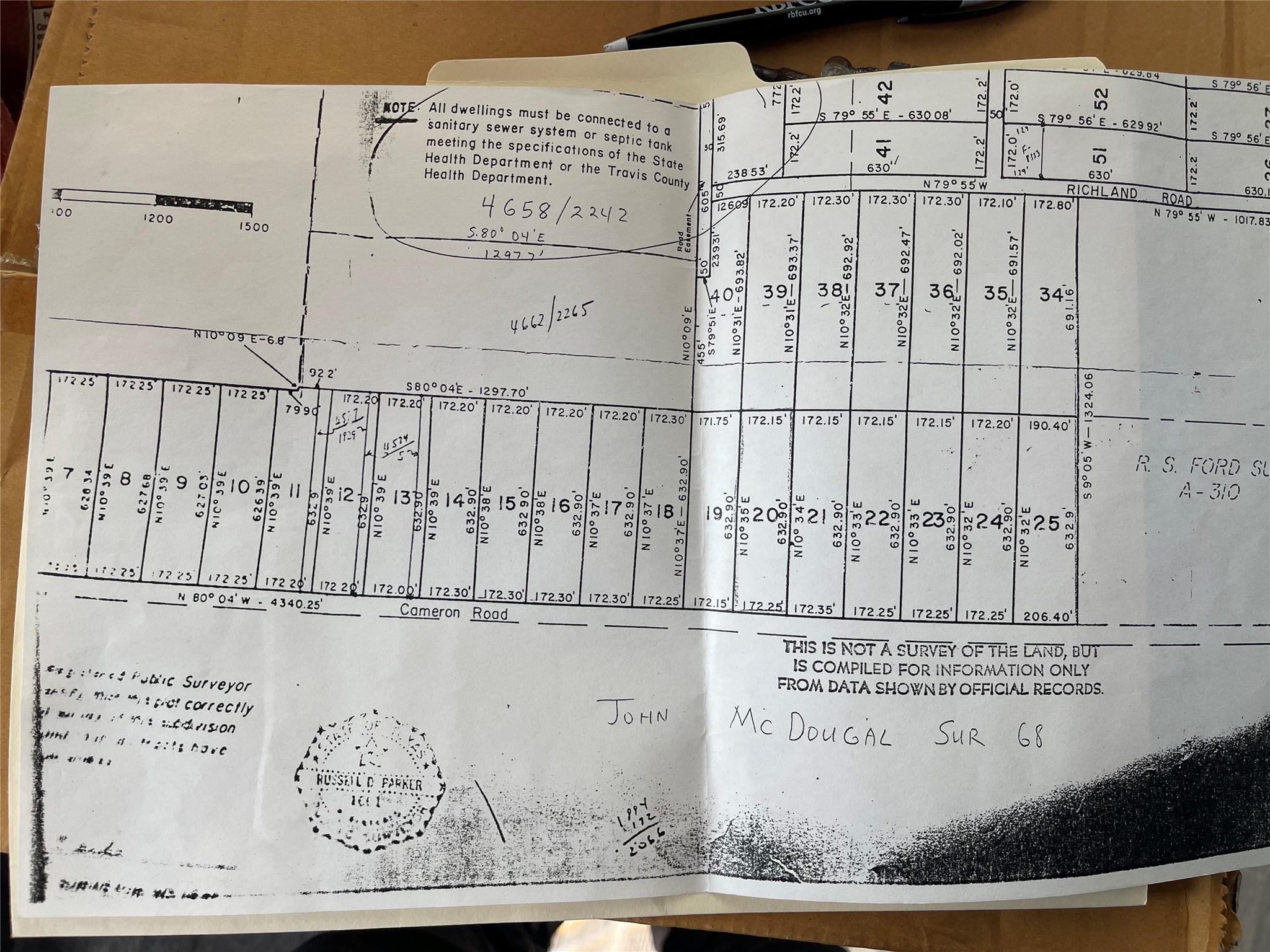 View of miscellaneous document