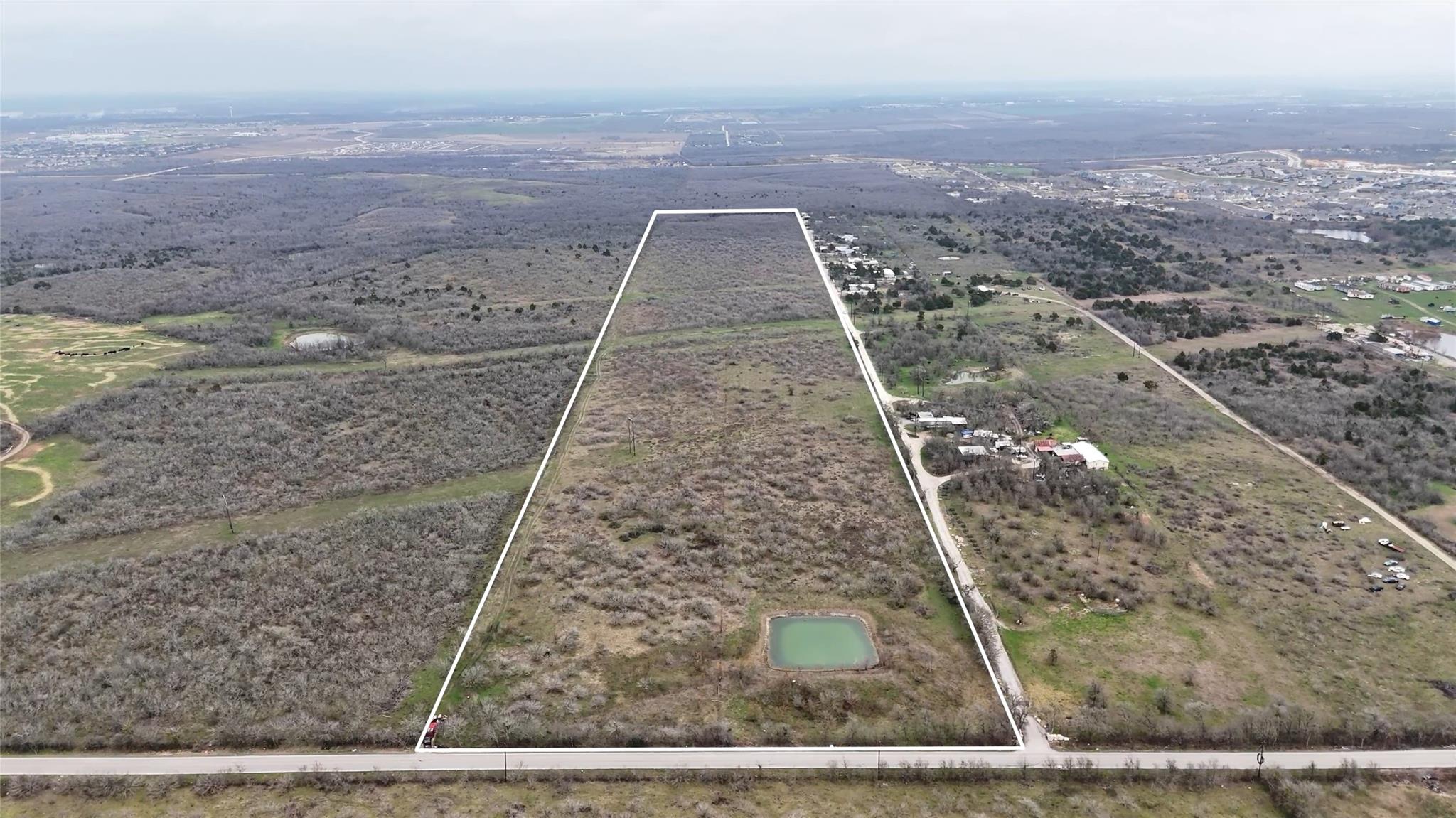 Drone / aerial view featuring a rural view