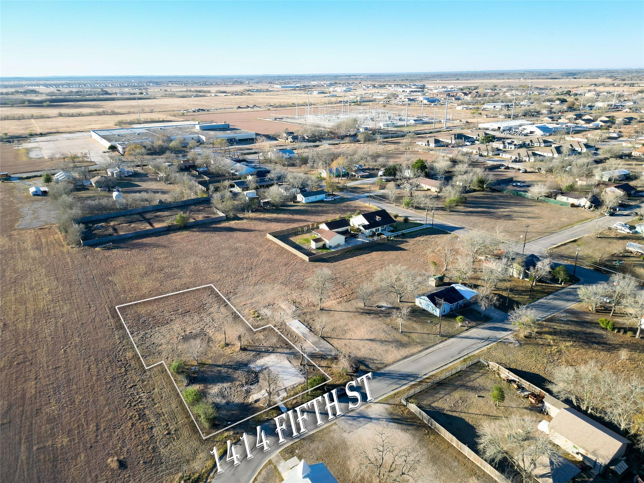 View of property location featuring property boun