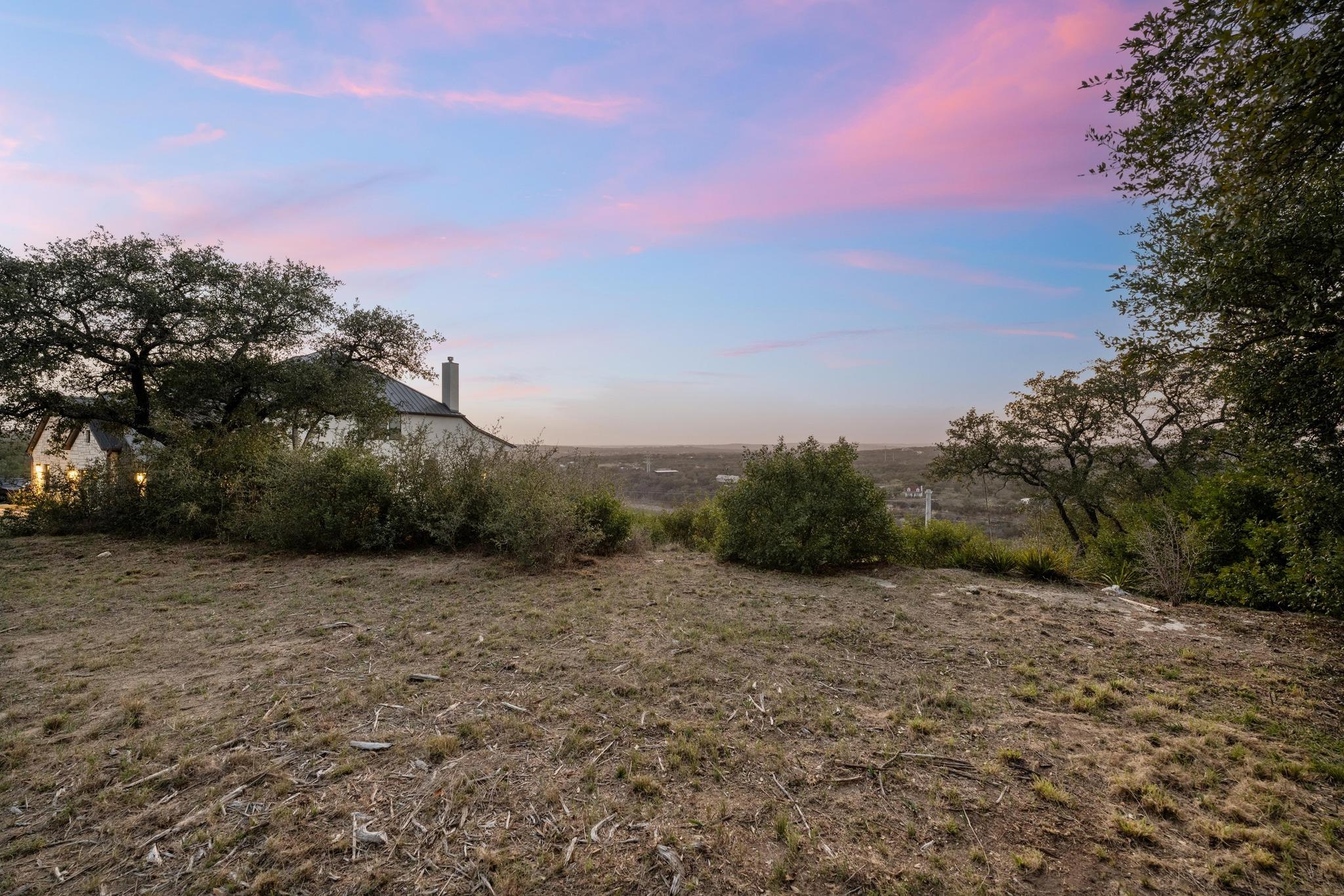 View of nature at dusk