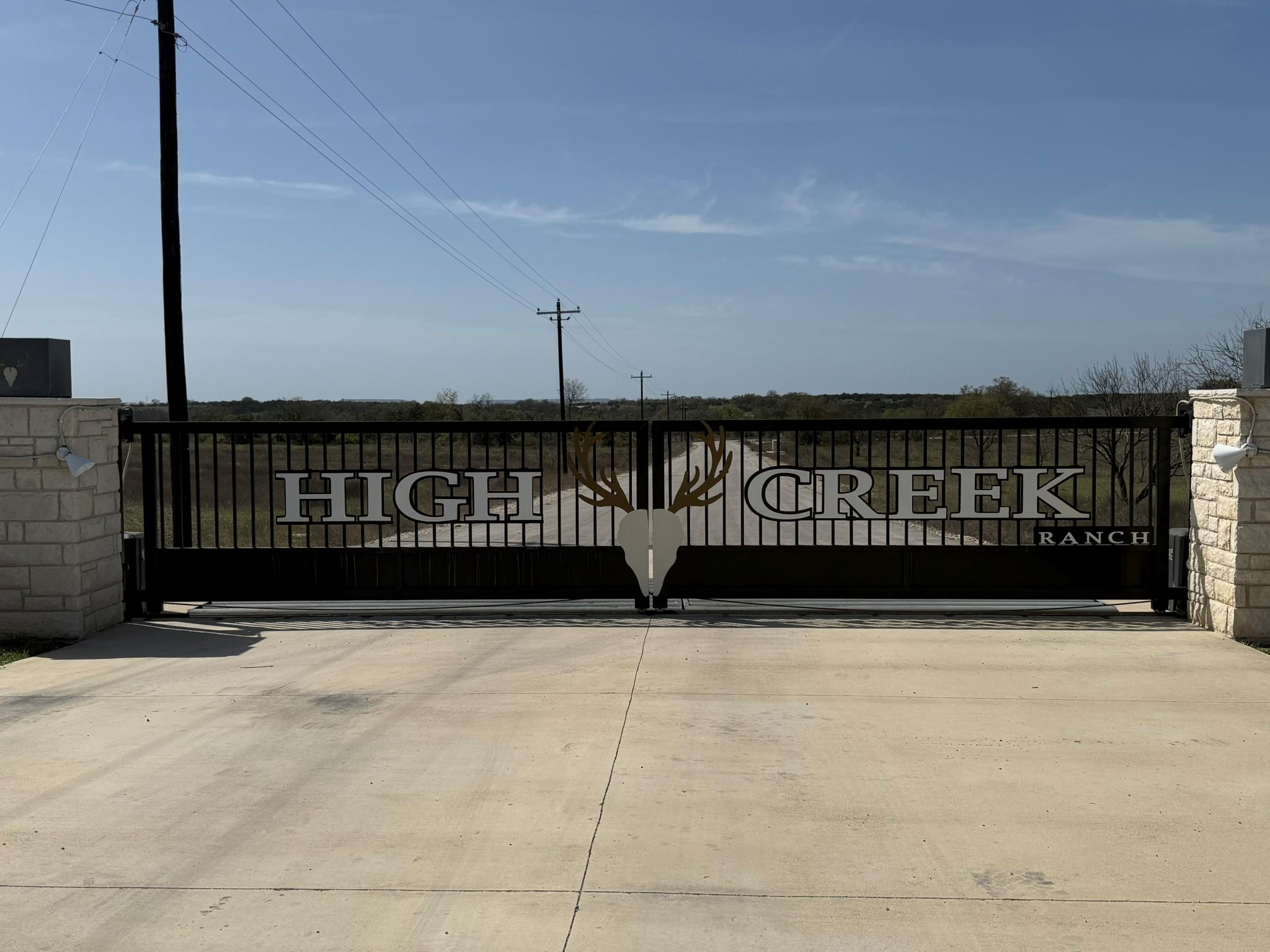 View of gate