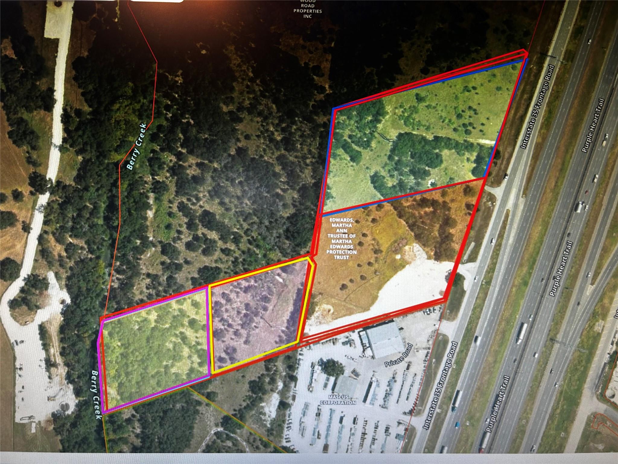 Aerial overview of property's location featuring 