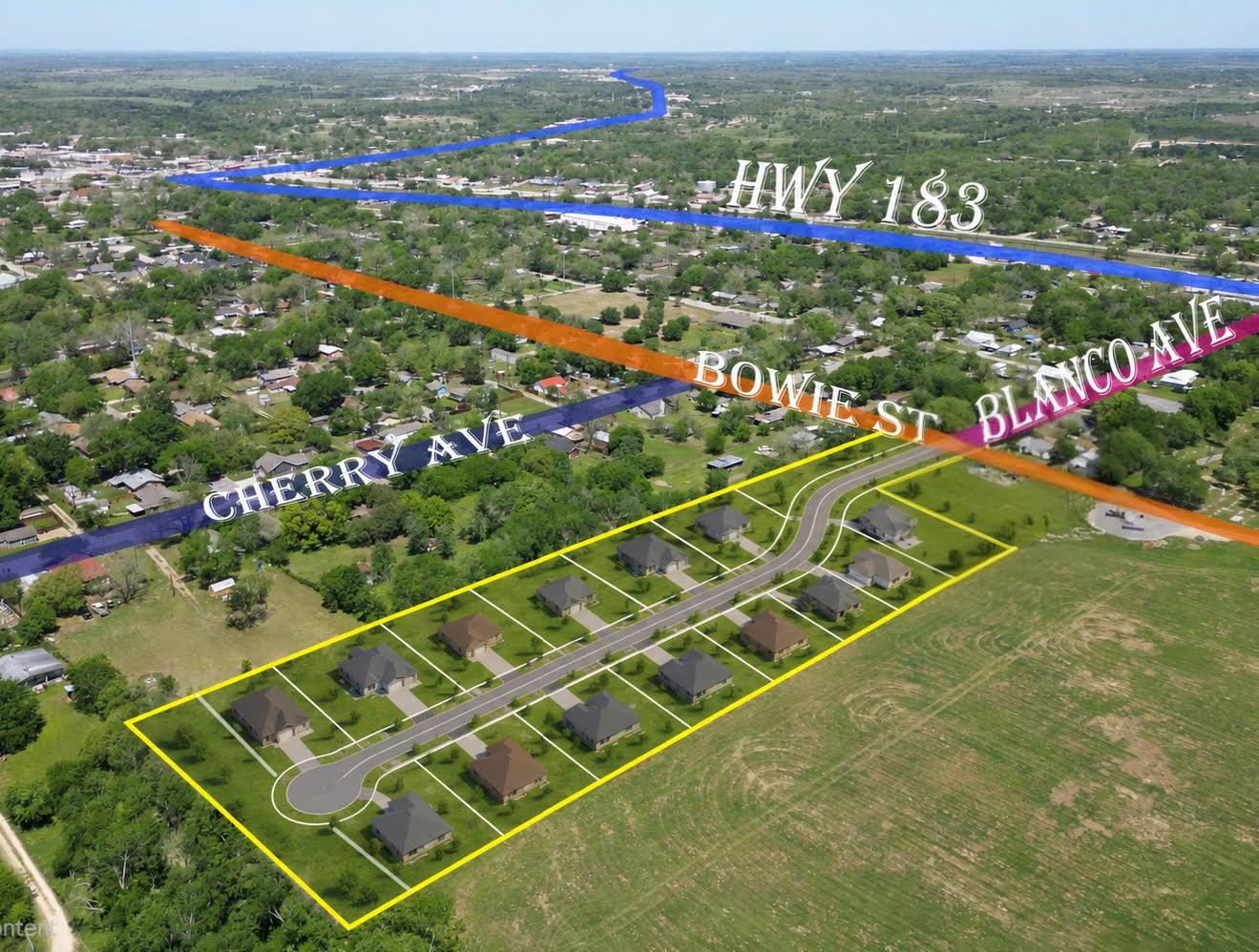 A new residential development offers ample space 
