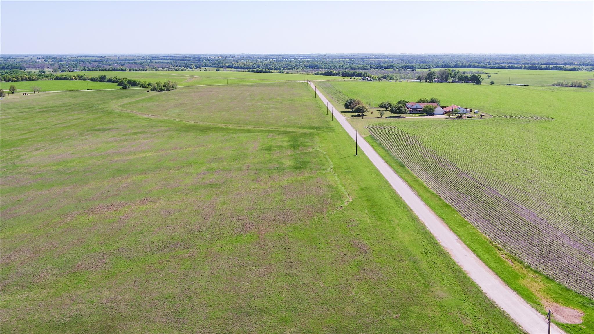 Aerial view featuring a rural view