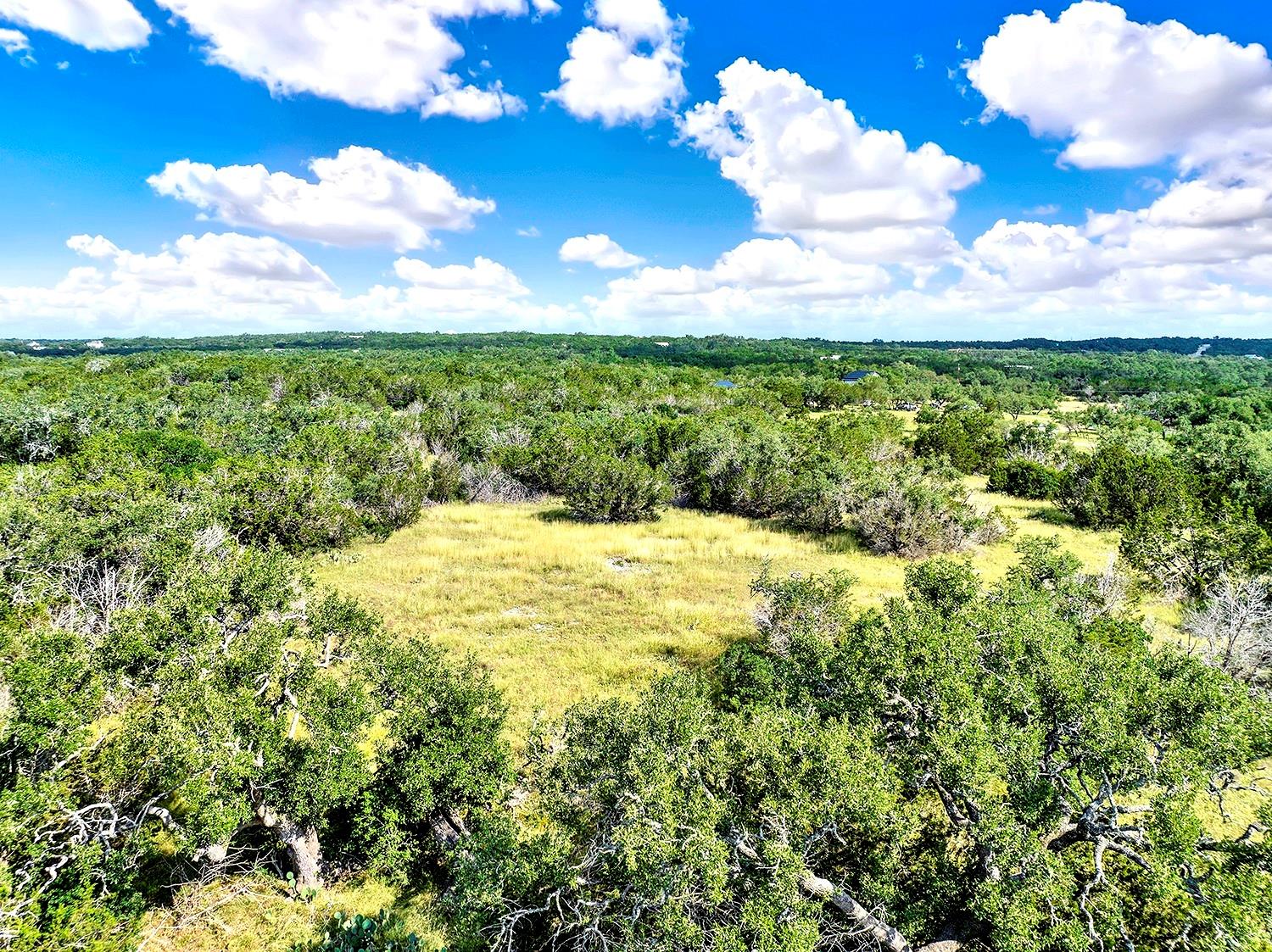 Drone / aerial view of a heavily wooded area