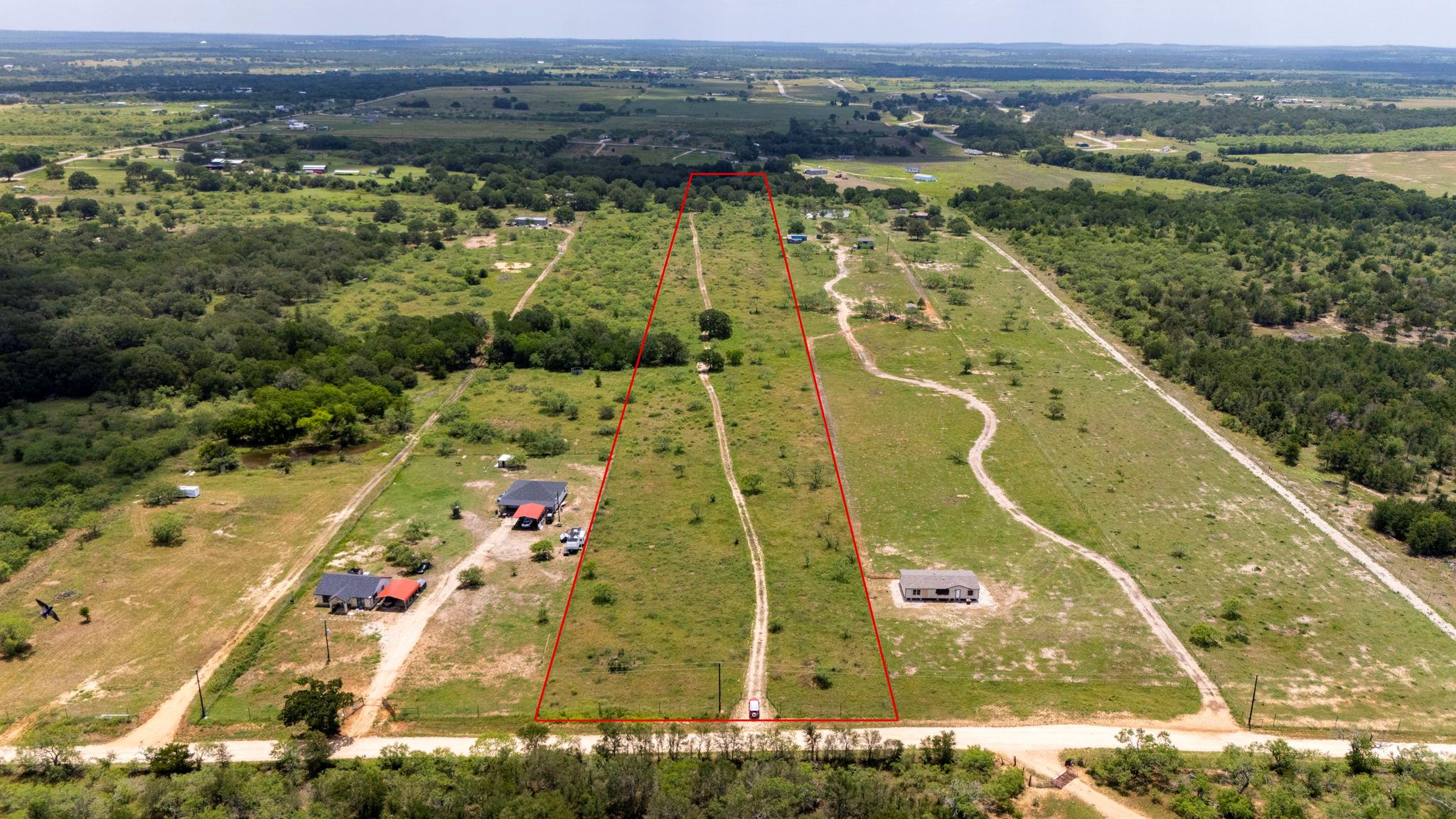 View of rural area featuring property boundaries 