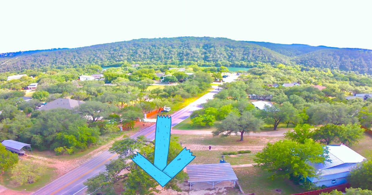 Drone / aerial view of a forest