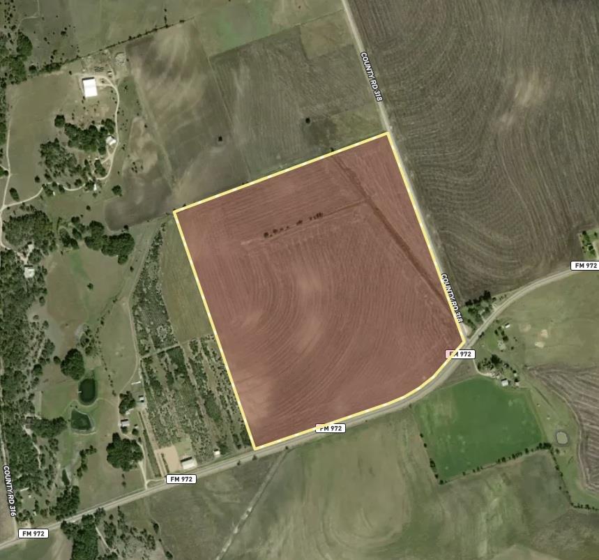 Map / location with property boundaries highlight