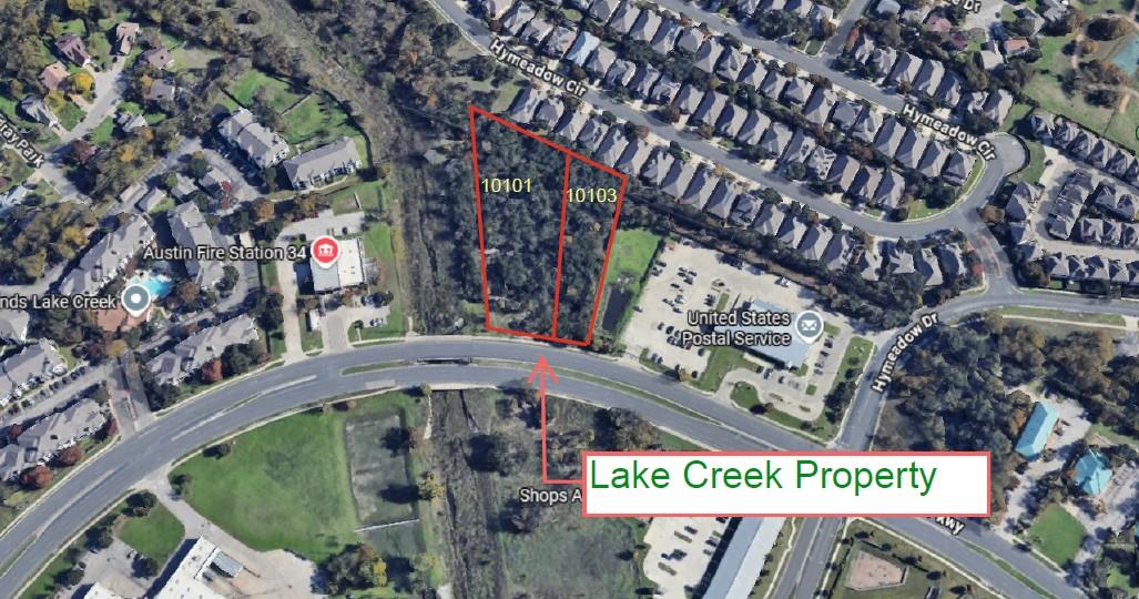Aerial overview of property's location with prope