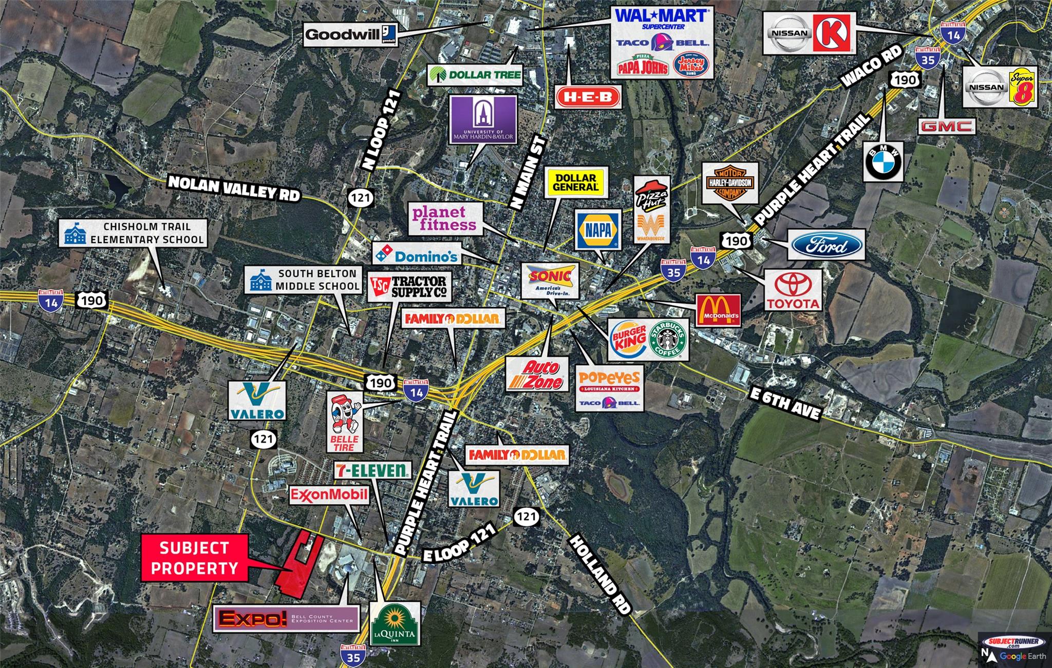 Map of property / related area