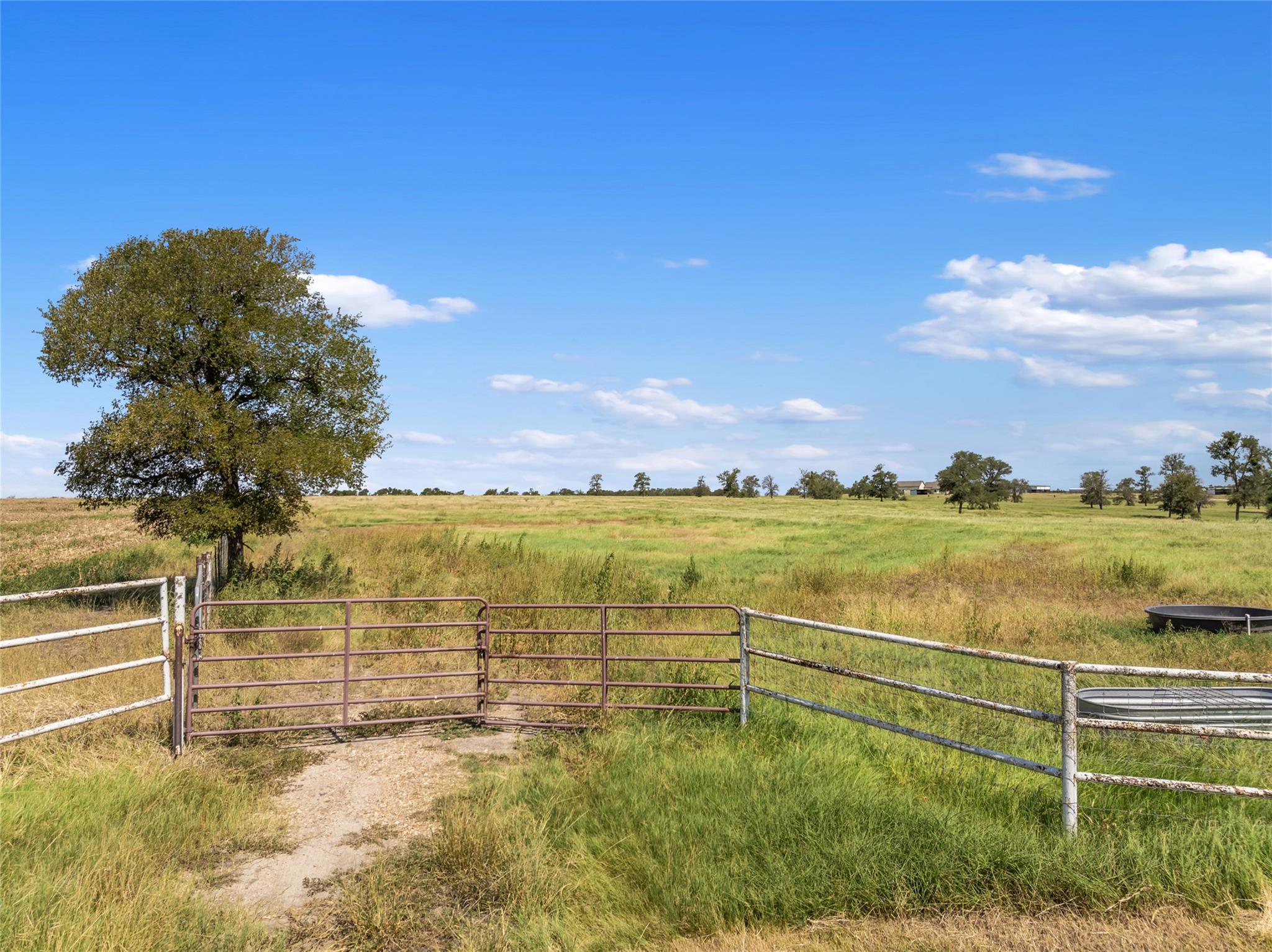 View of yard with a view of rural / pastoral area
