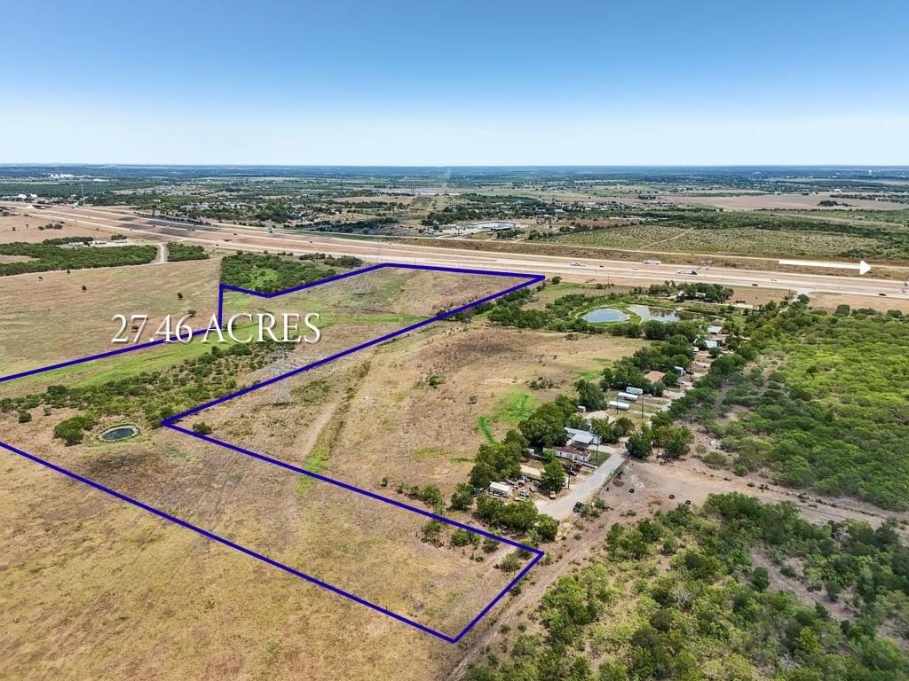 Aerial view of property's location featuring prop
