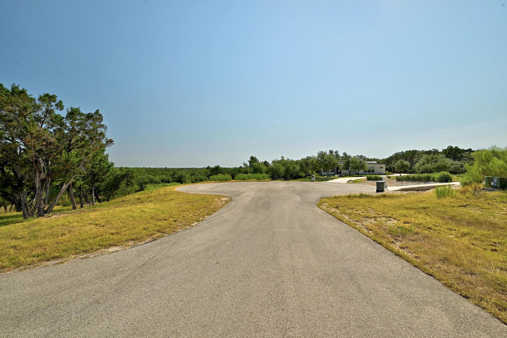 View of asphalt street
