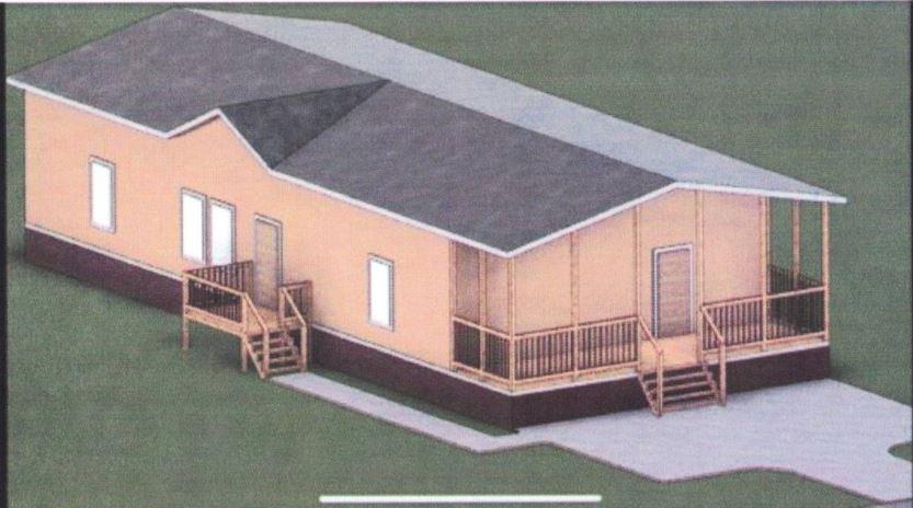 Rear view of house featuring a yard and stairway