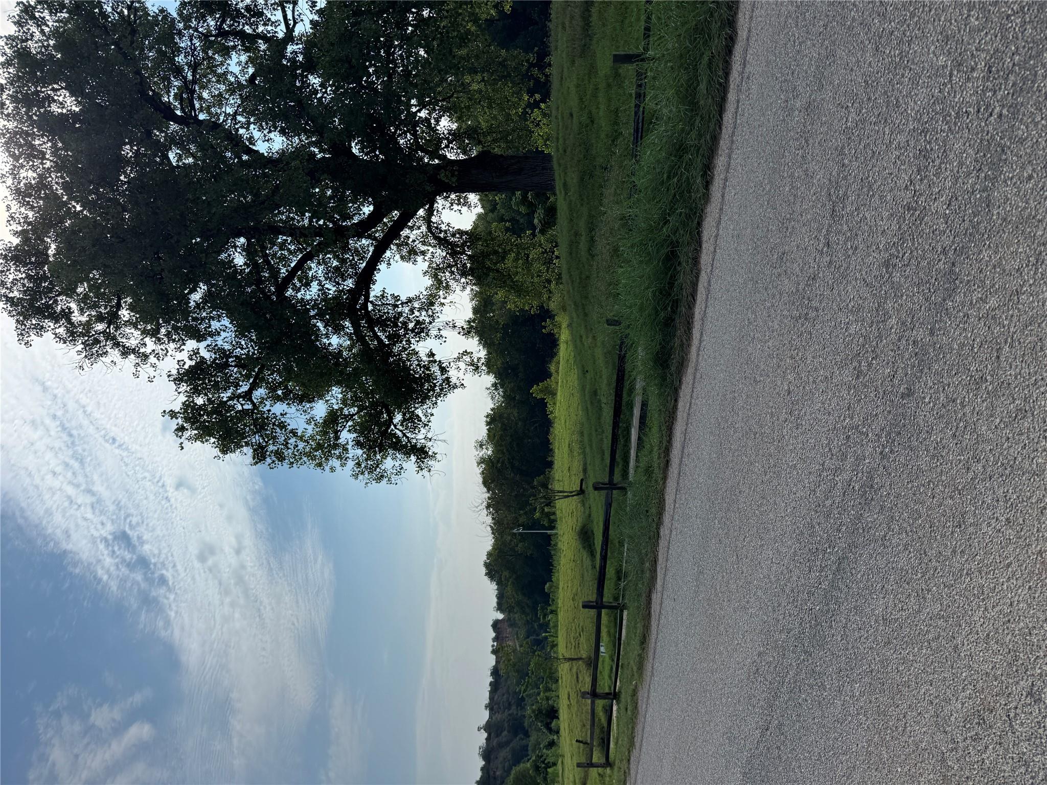 View of asphalt street