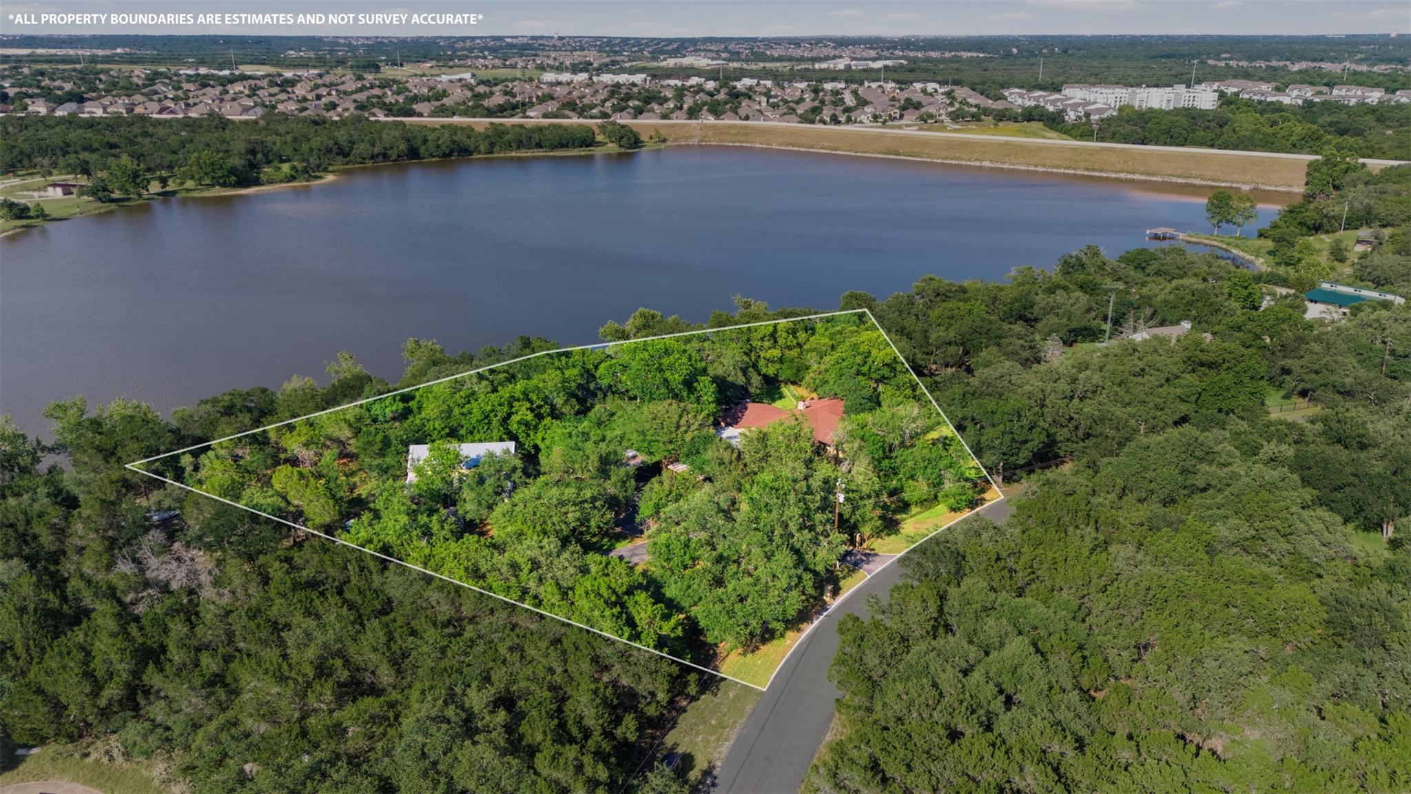 A private, lakeside retreat, offering serene view