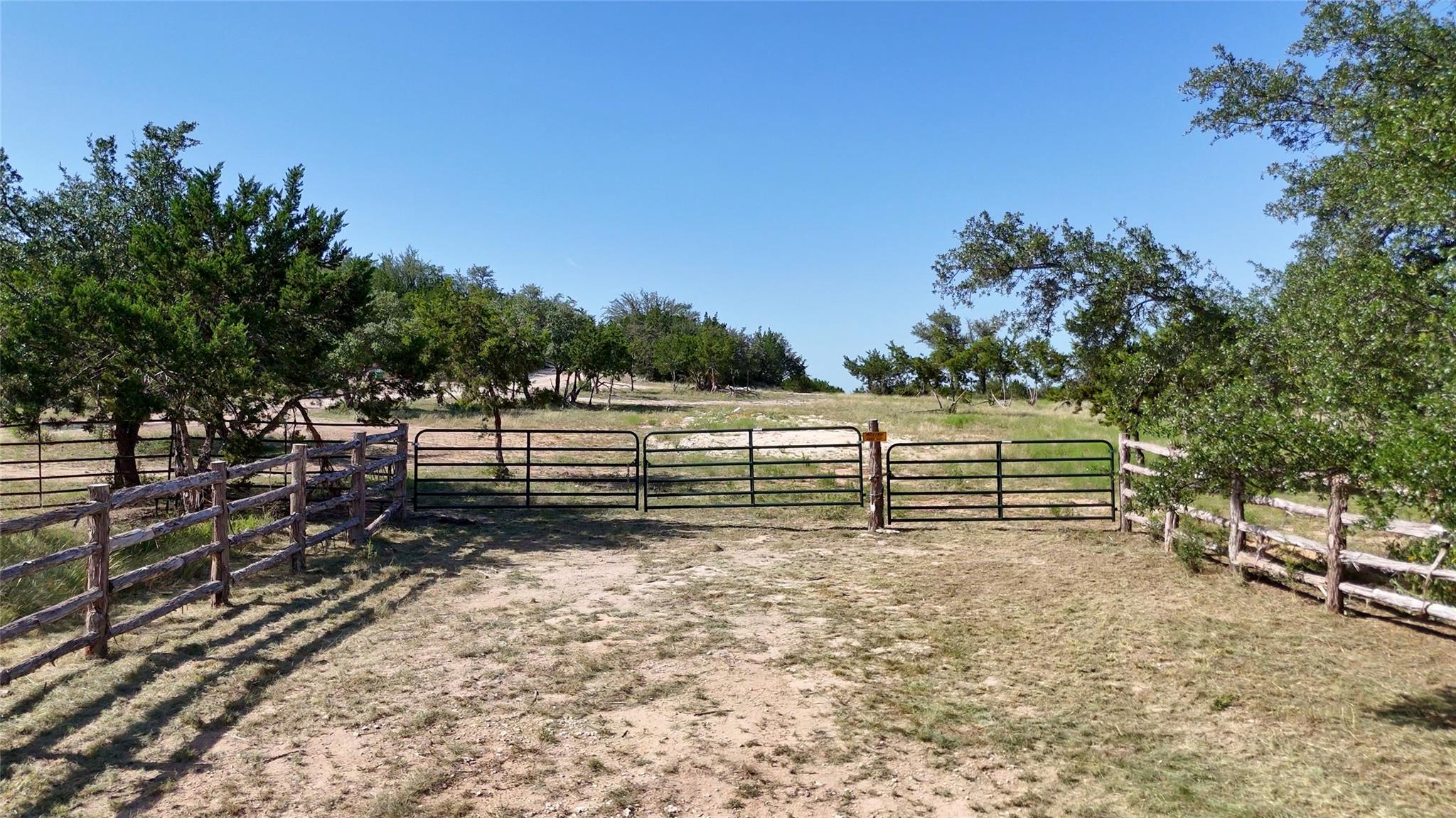 View of yard featuring a view of rural / pastoral