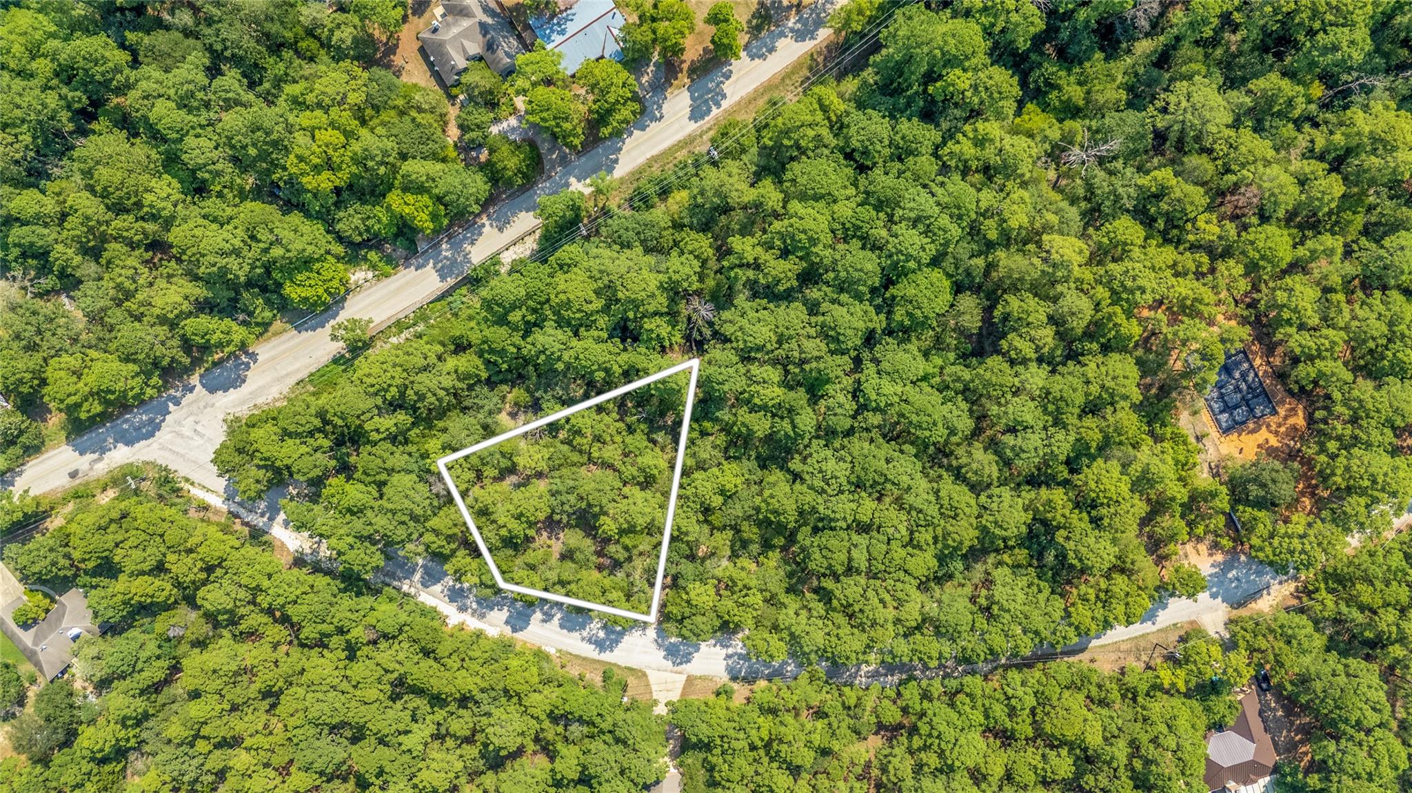 Aerial view of property's location featuring prop