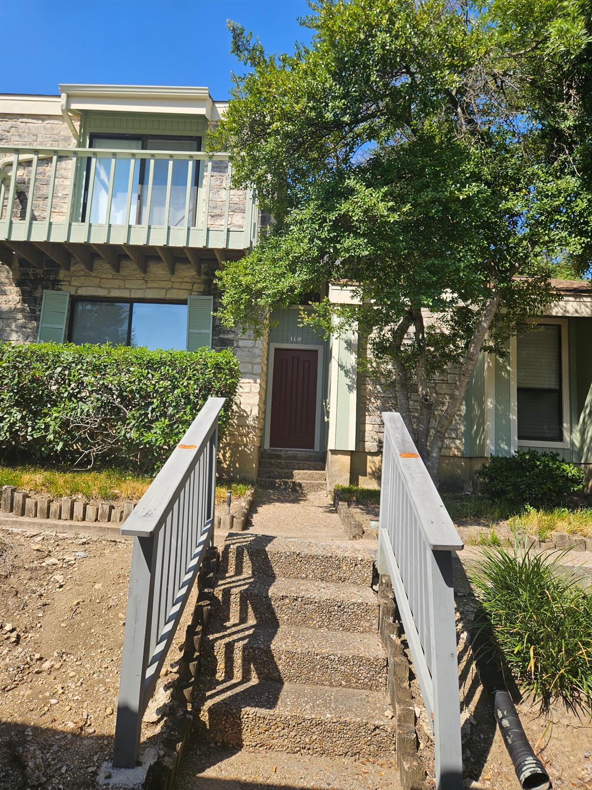 Doorway to property