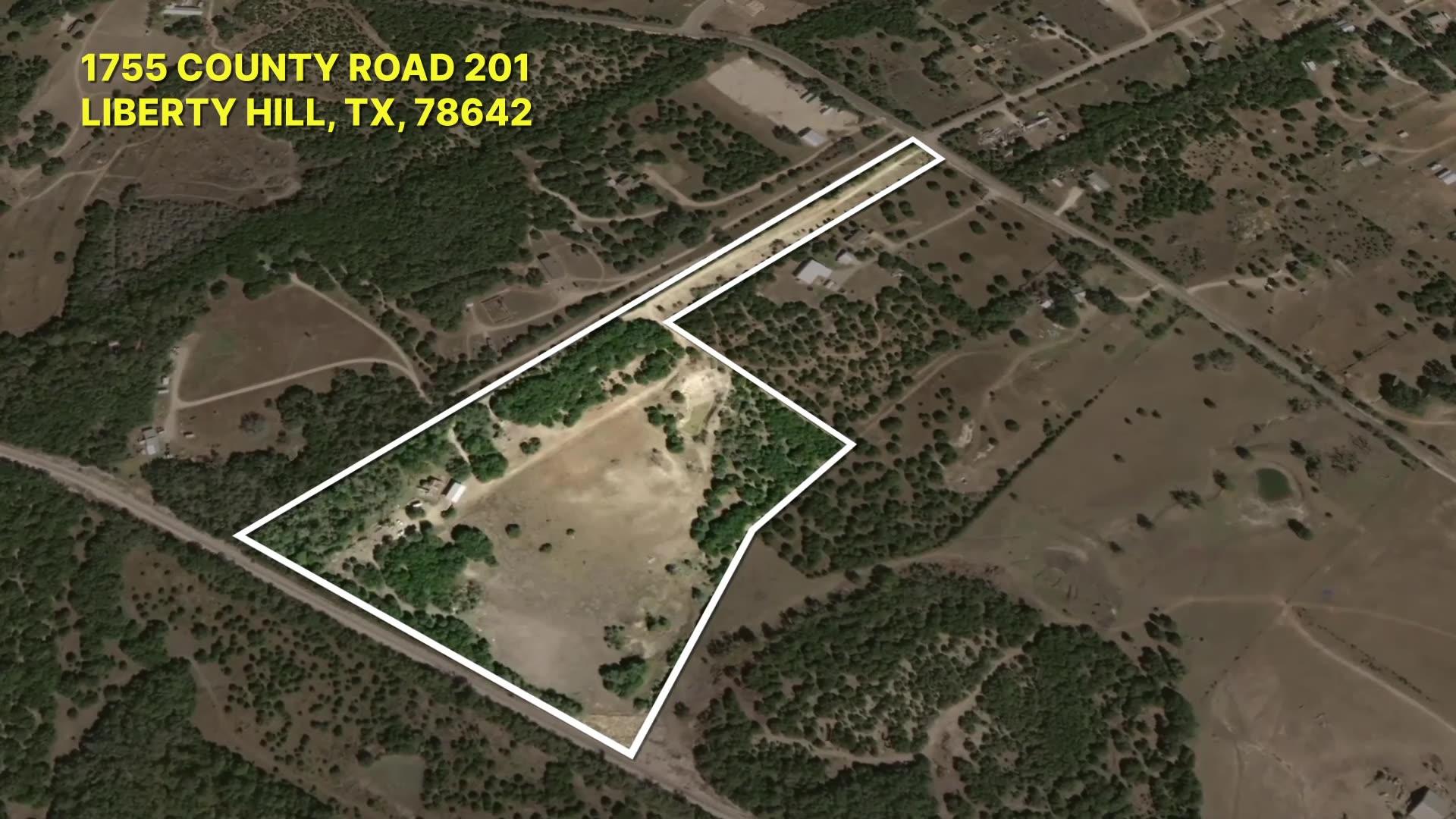 Map / location featuring property parcel outlined