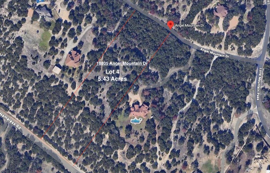 Aerial overview of property's location