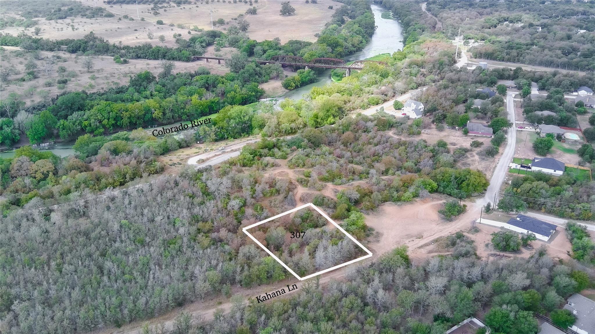 Aerial view of property and surrounding area feat