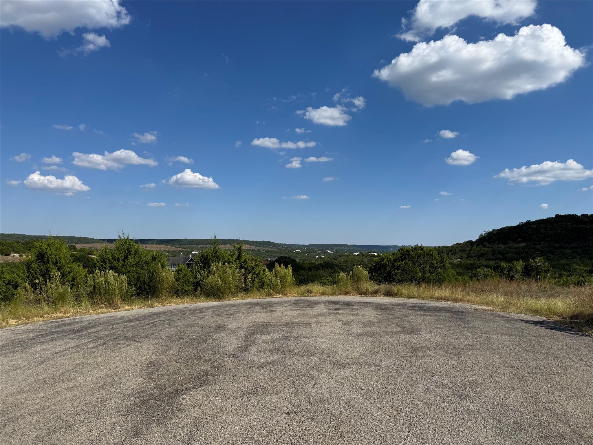 View of asphalt road