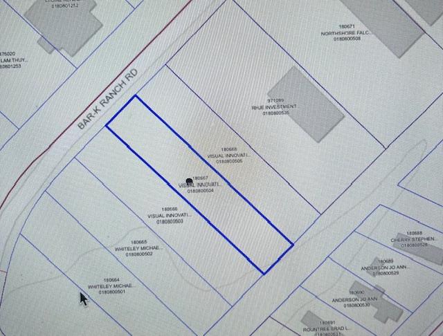Map of parcels