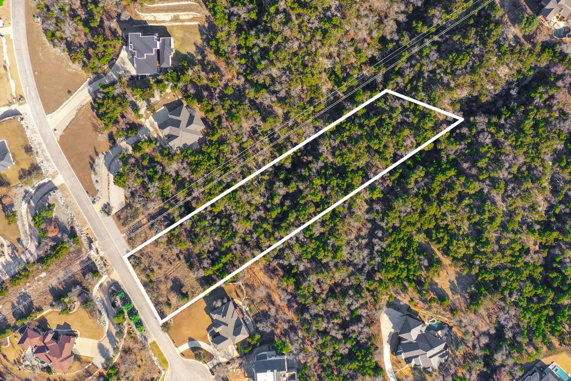 View of property location featuring property boun