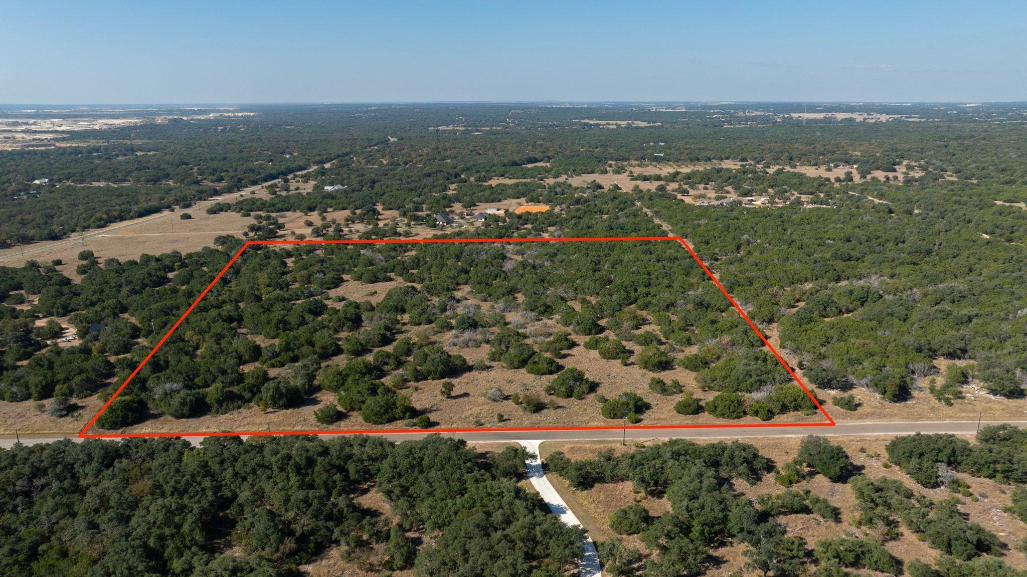 Aerial overview of property's location featuring 