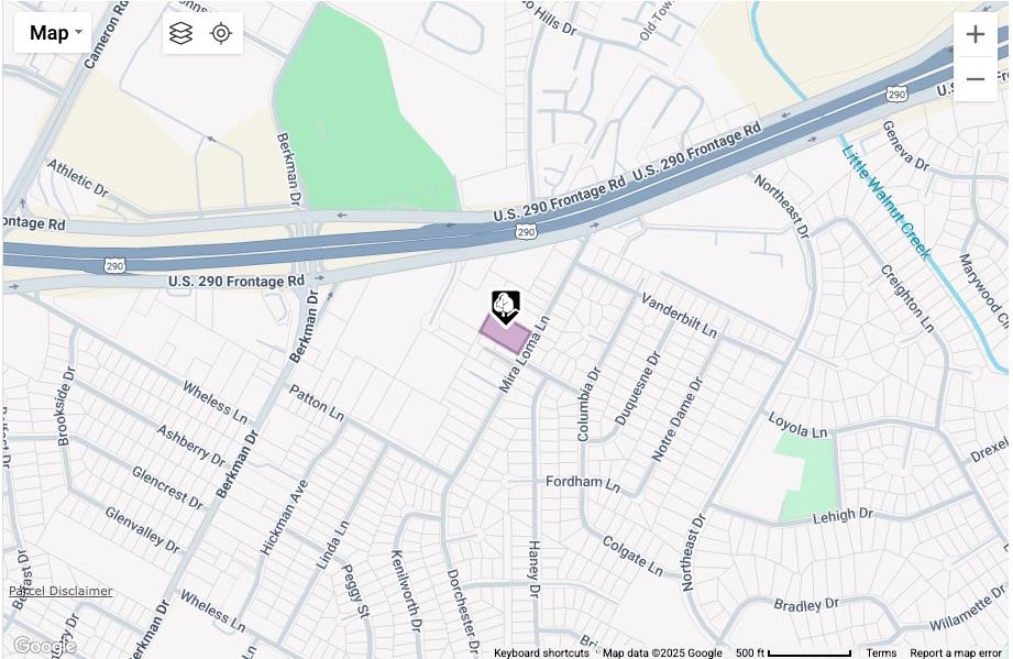 Map of property with streets / nearby areas