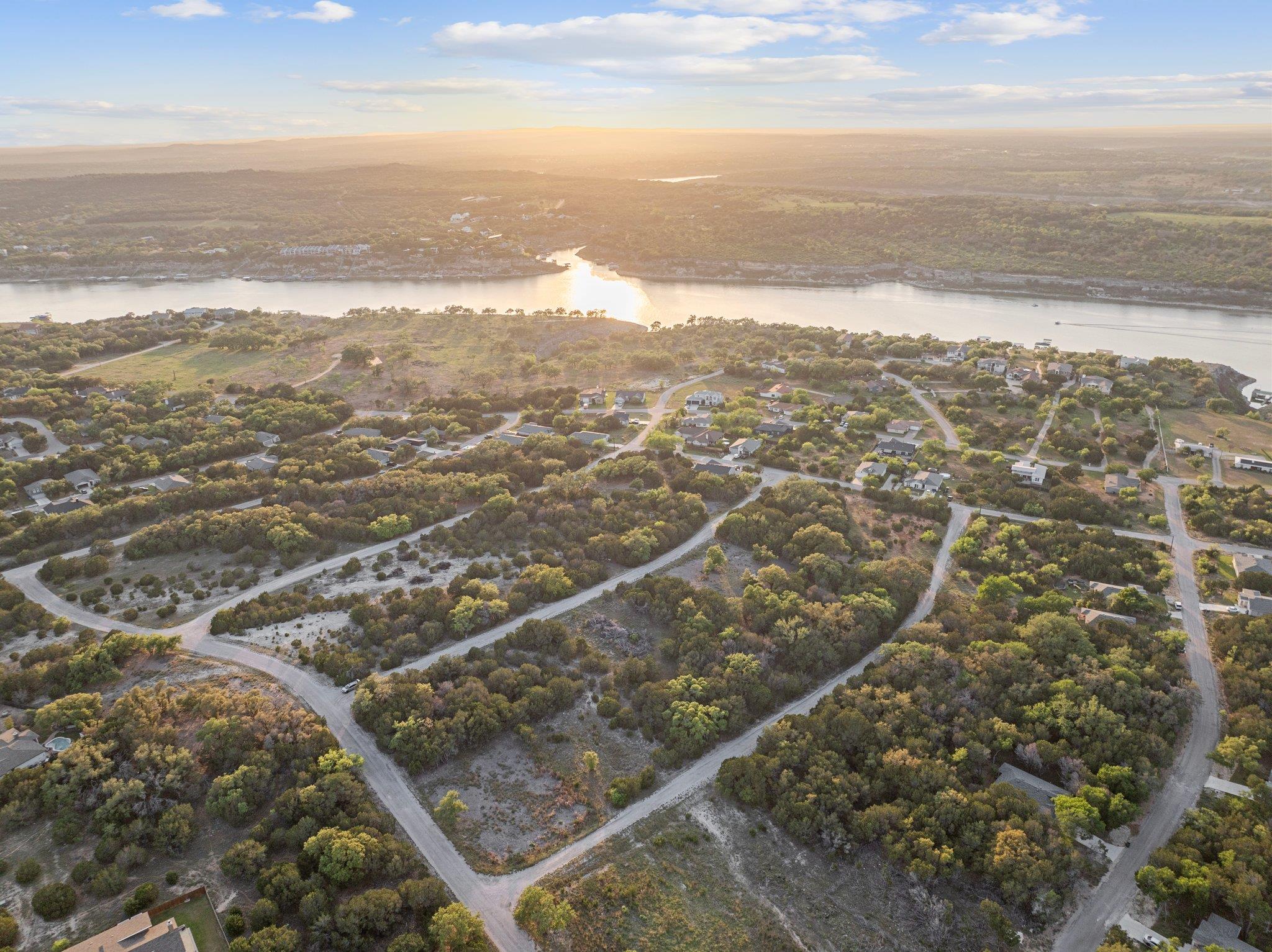 Aerial view of property and surrounding area feat