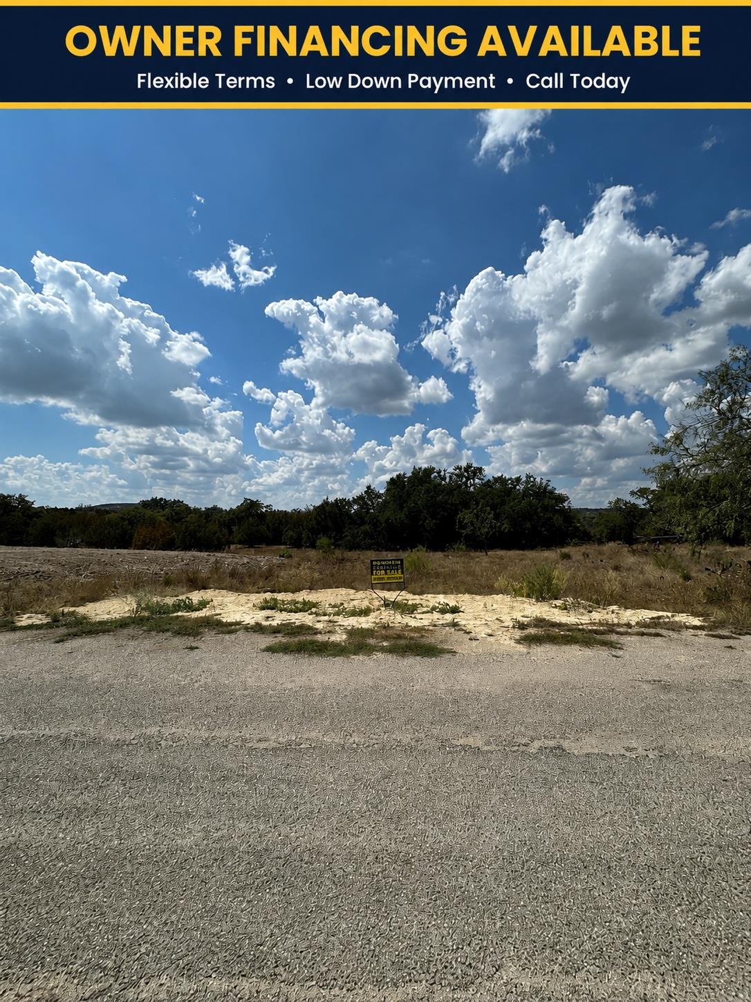 A spacious, buildable lot awaits its new owners u