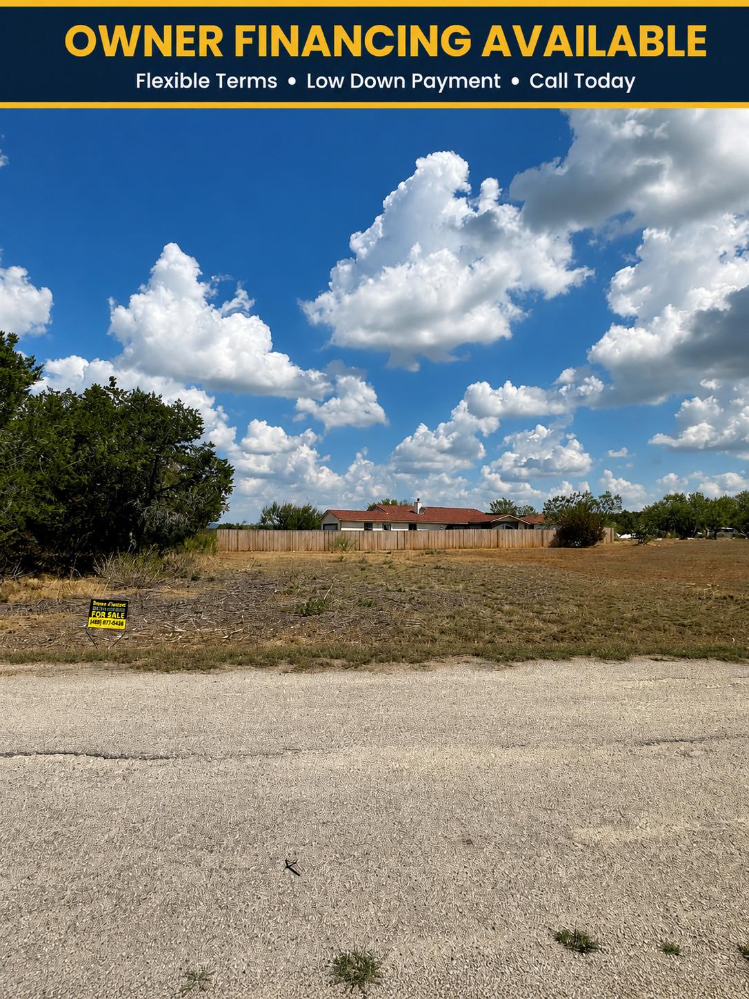 A spacious lot presents a superb opportunity to c