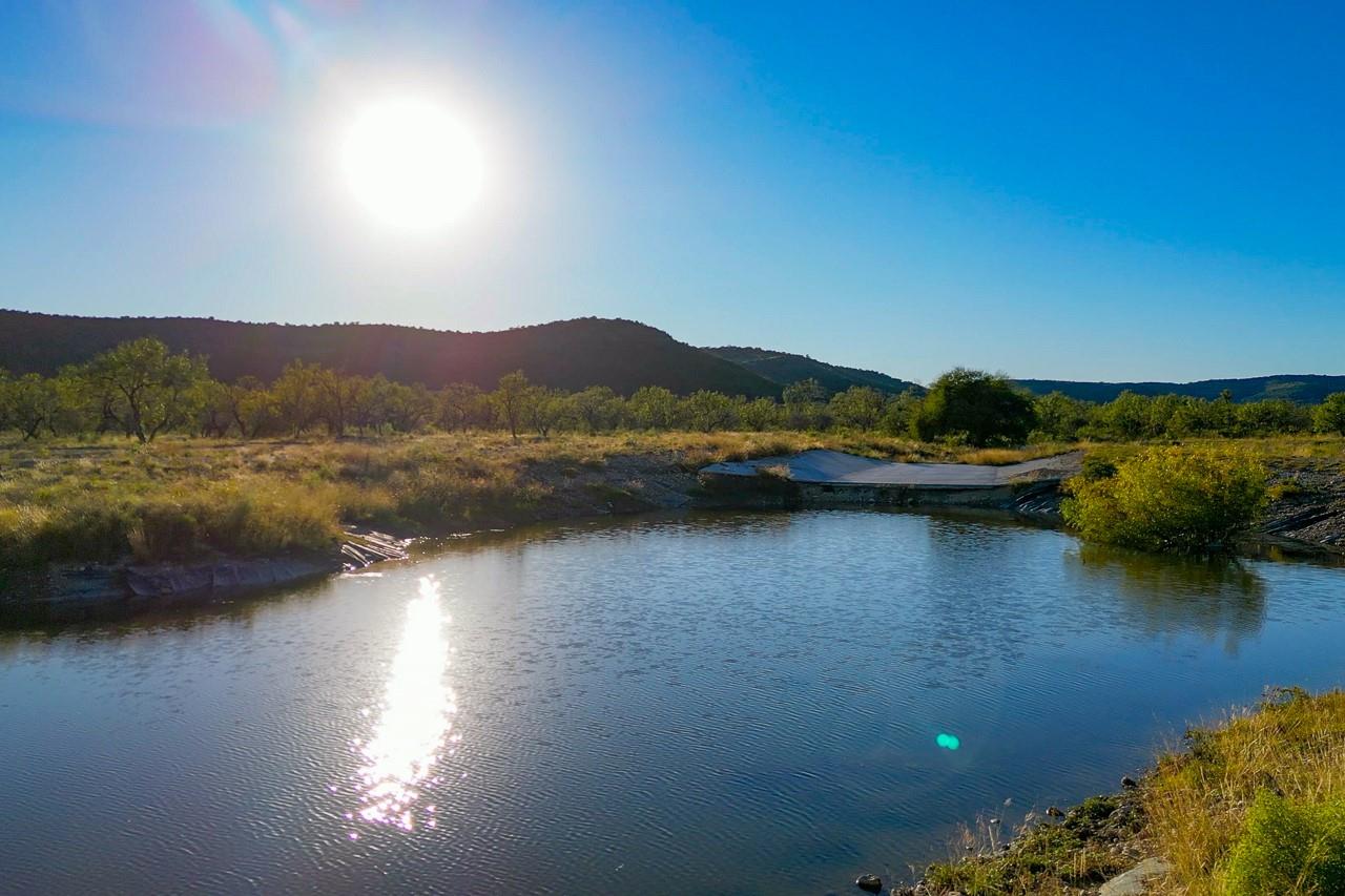 Water view with mountains