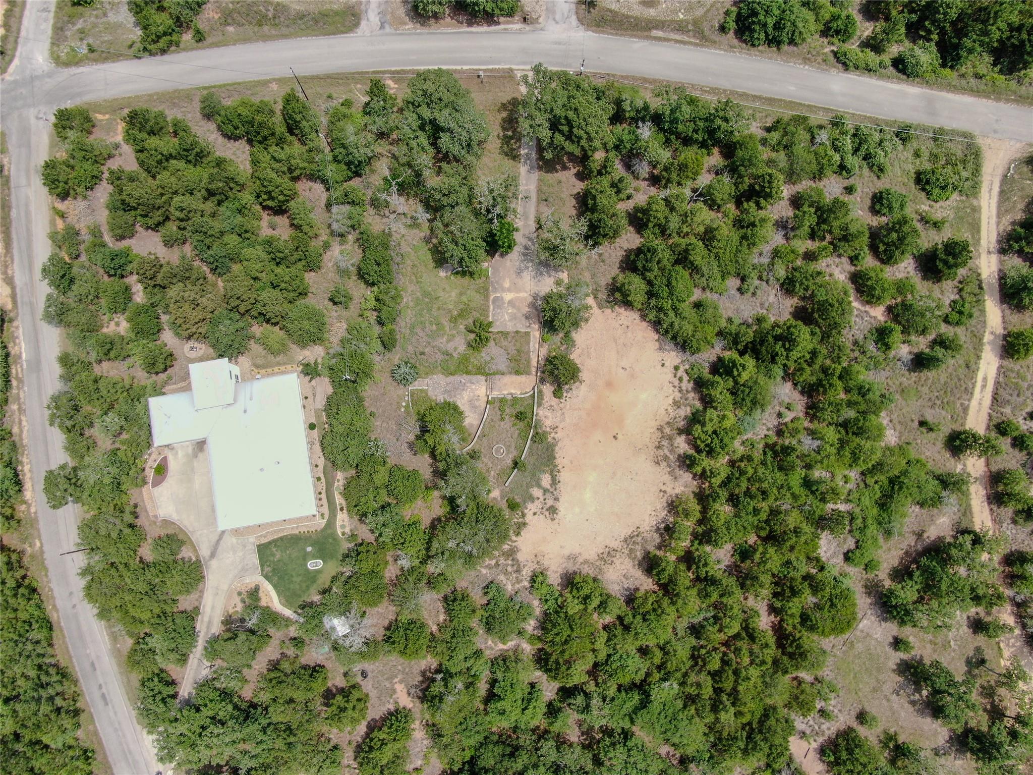 Aerial view of property and surrounding area