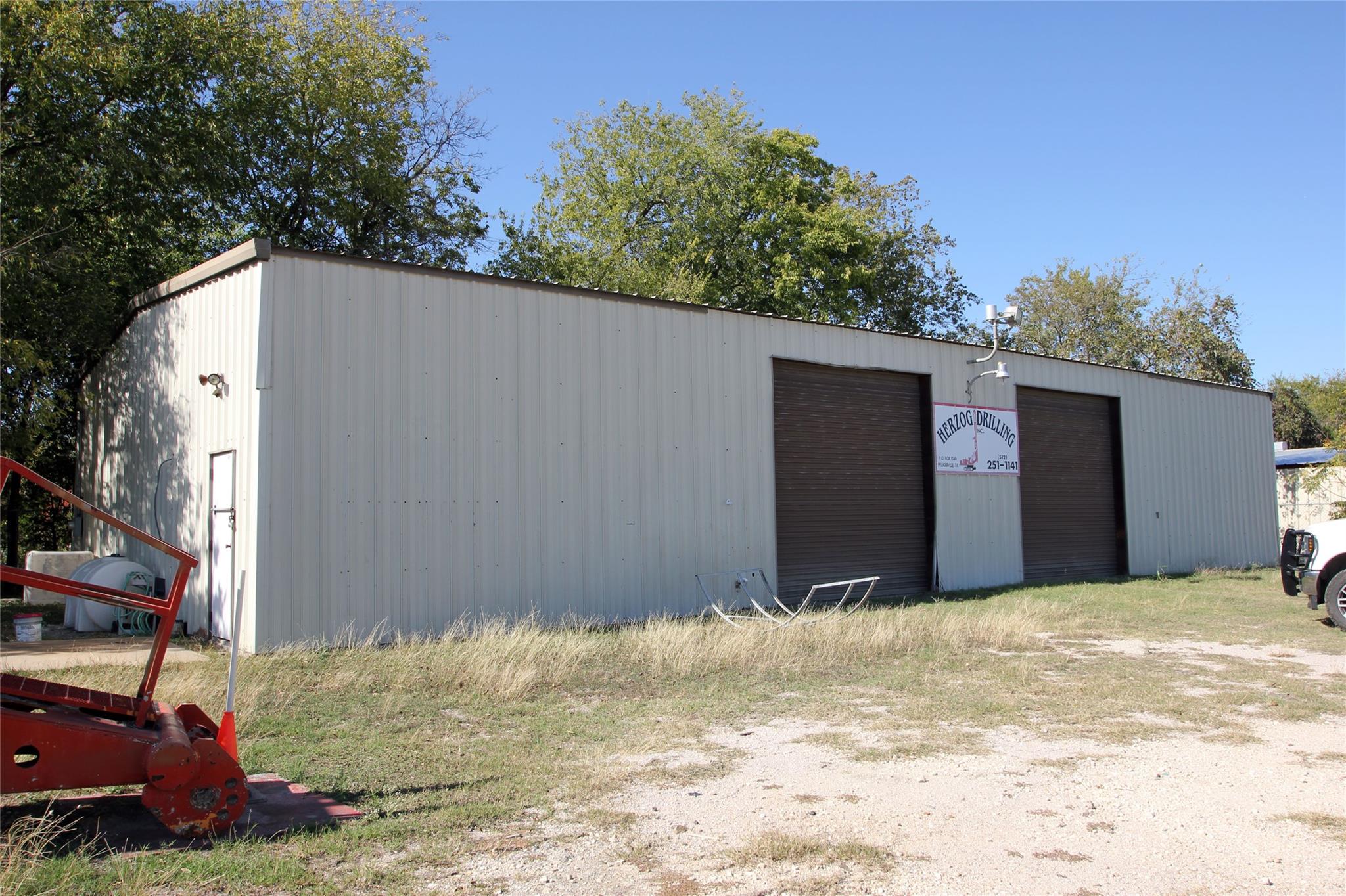 View of outdoor structure