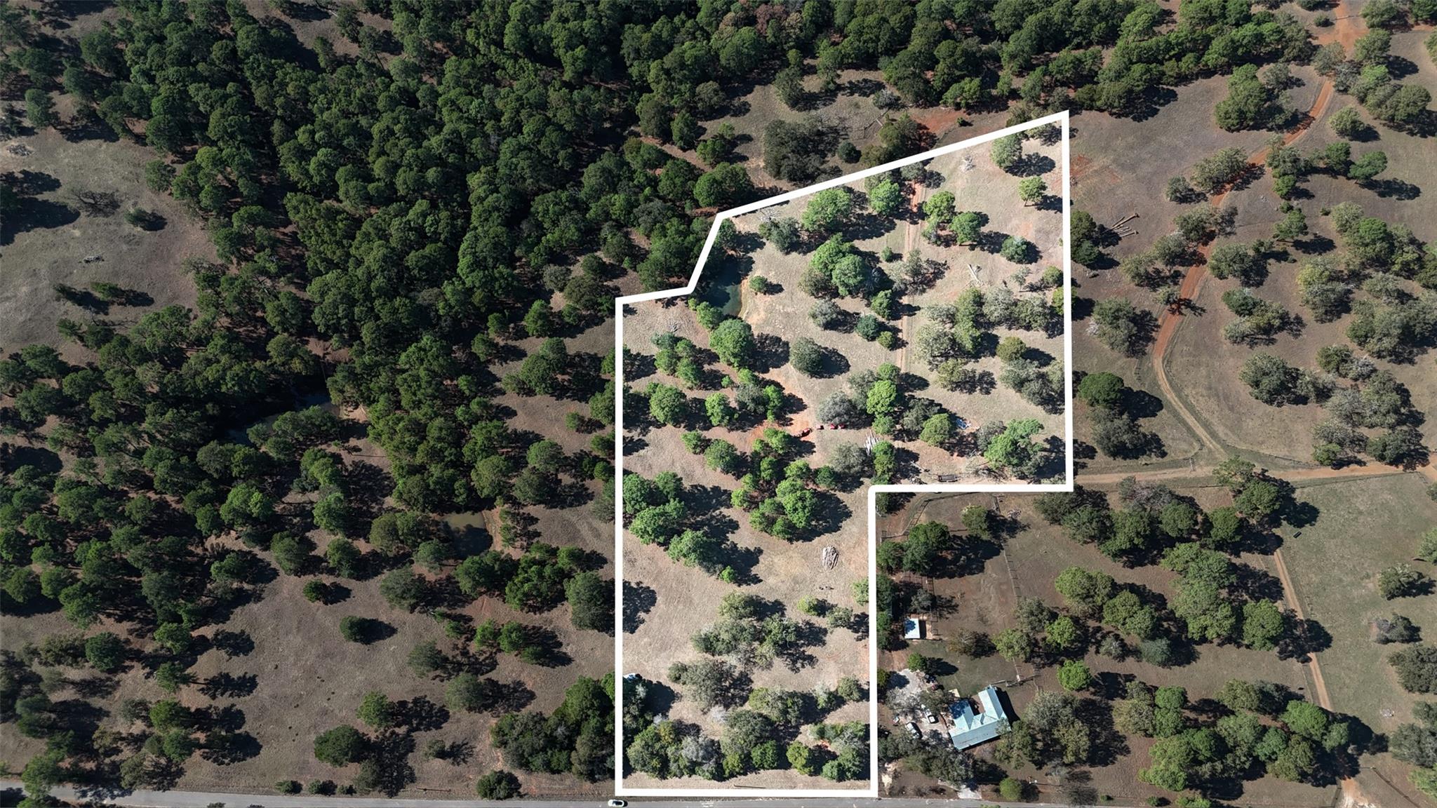 View of property location featuring property boun