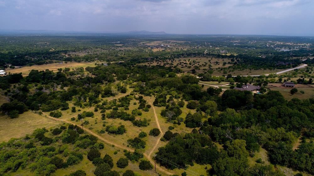 View of property location with a forest