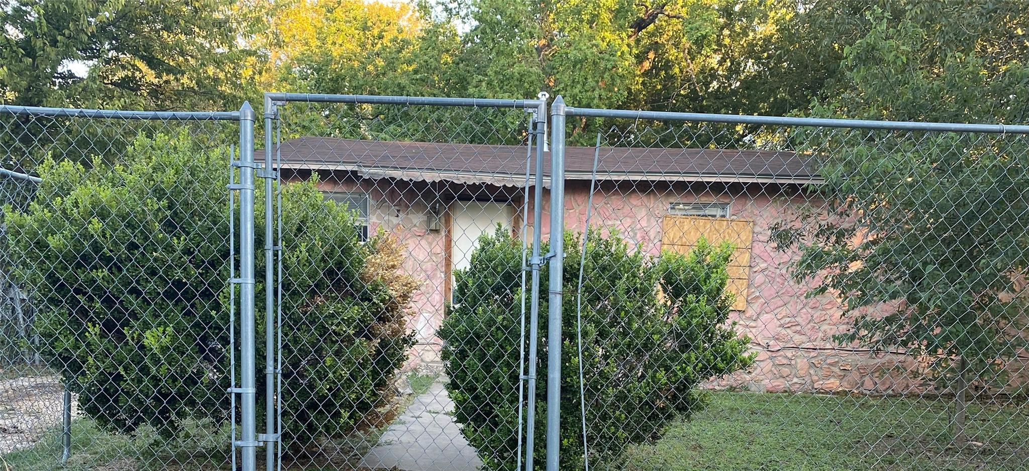 View of gate