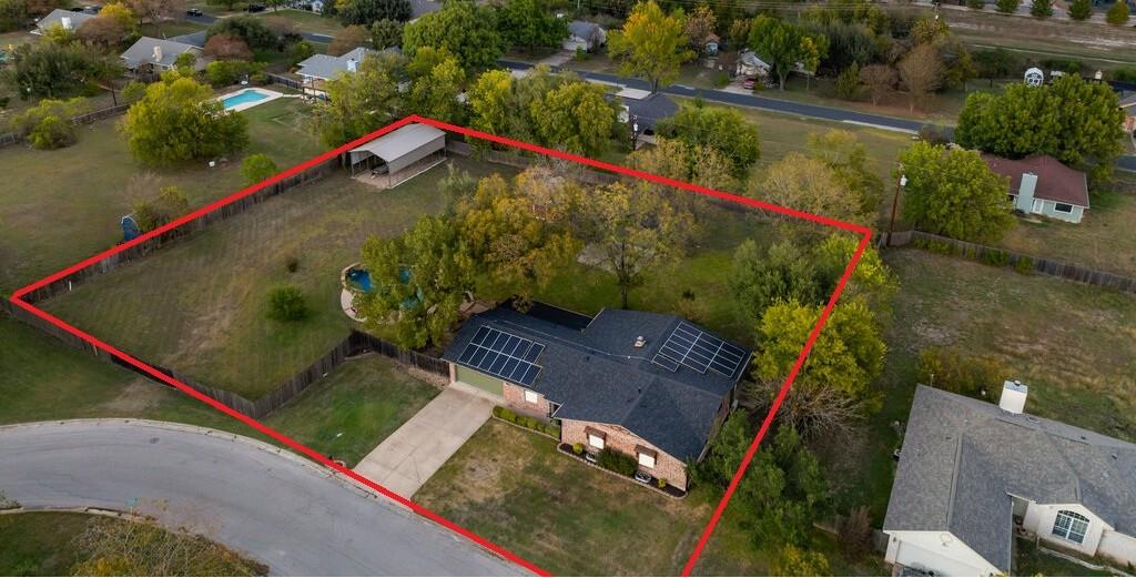 View of property location featuring property boun
