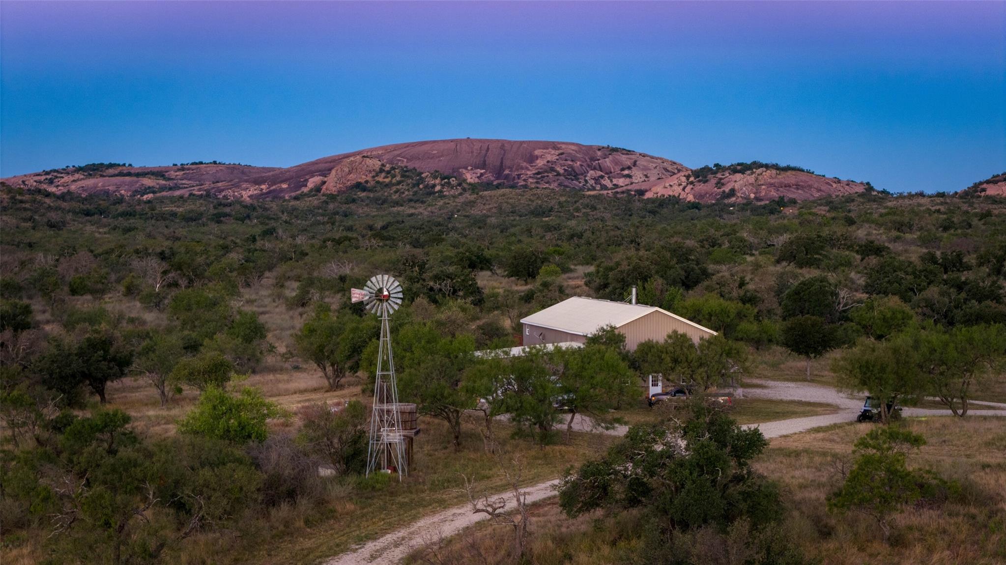 View of mountain background