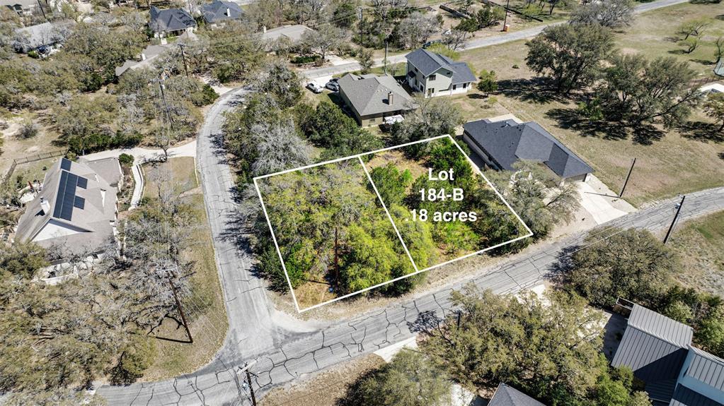 Aerial view of residential area featuring propert