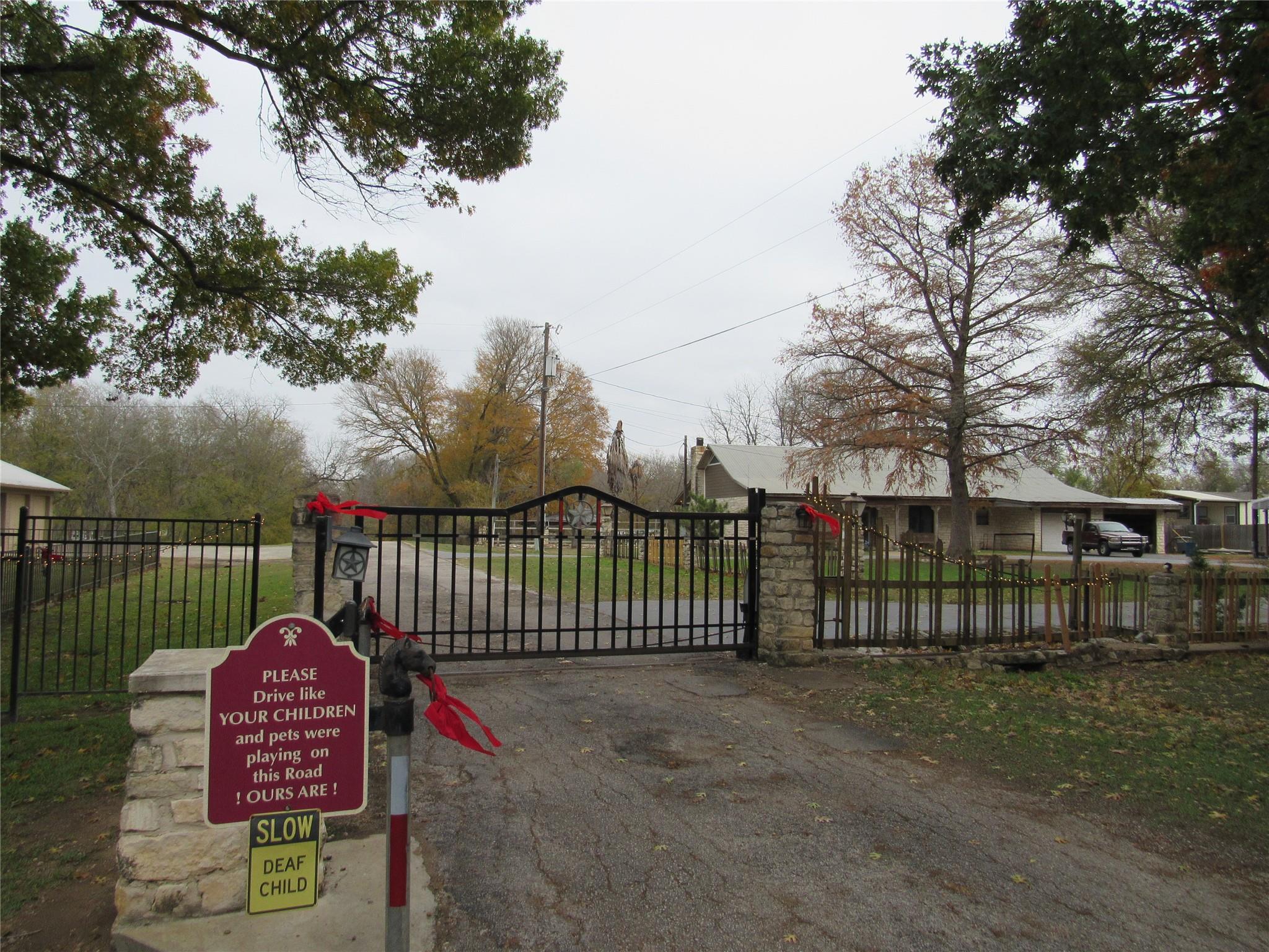 View of gate