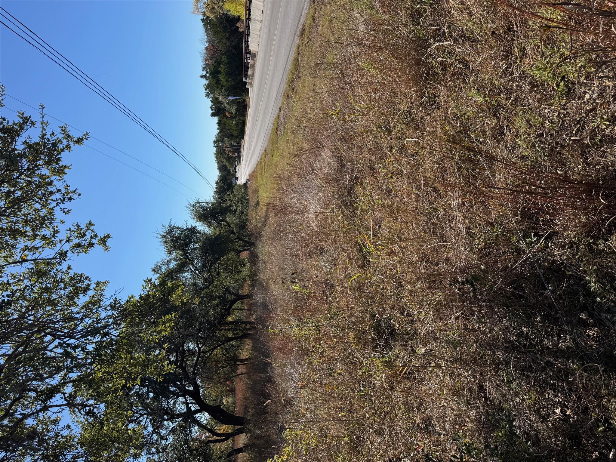View of asphalt road