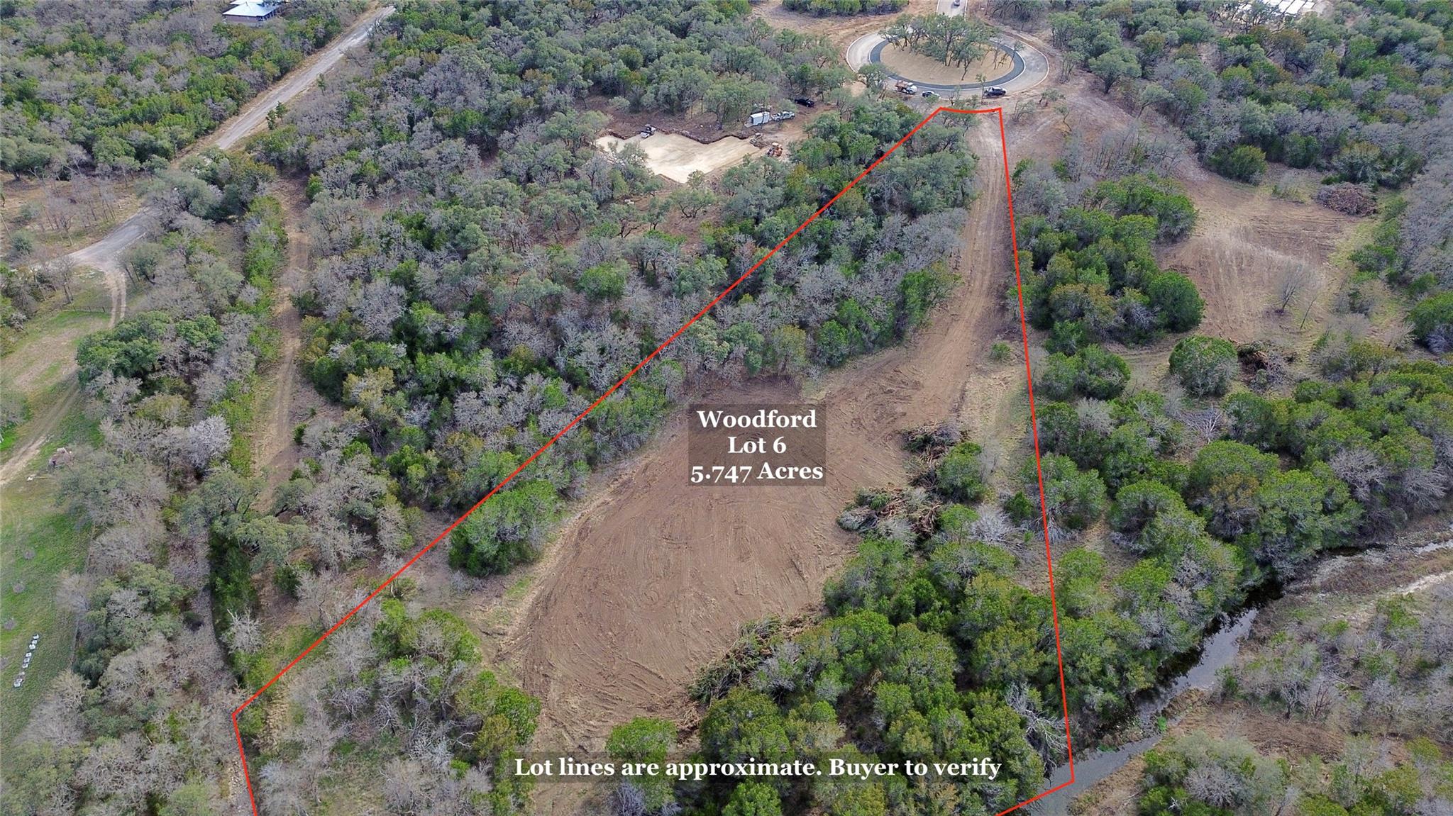 Expansive 5.747-acre wooded lot with varied topog