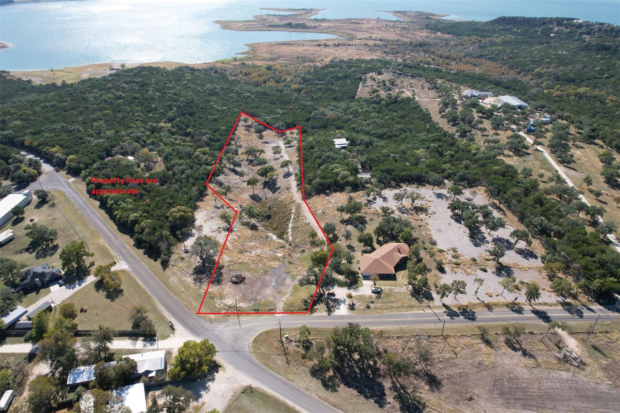 Aerial view of property and surrounding area feat